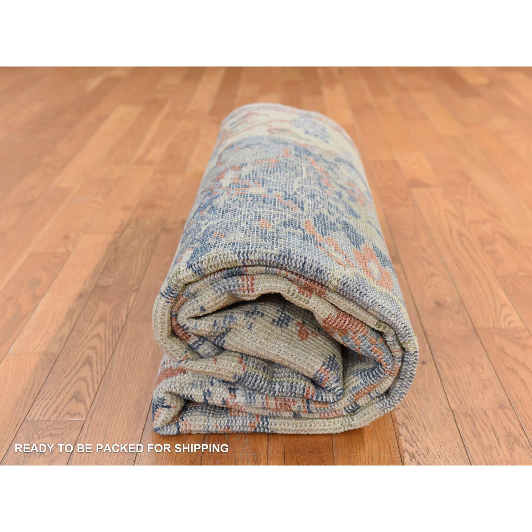 Tribal-Geometric-Hand-Knotted-Rug-393445