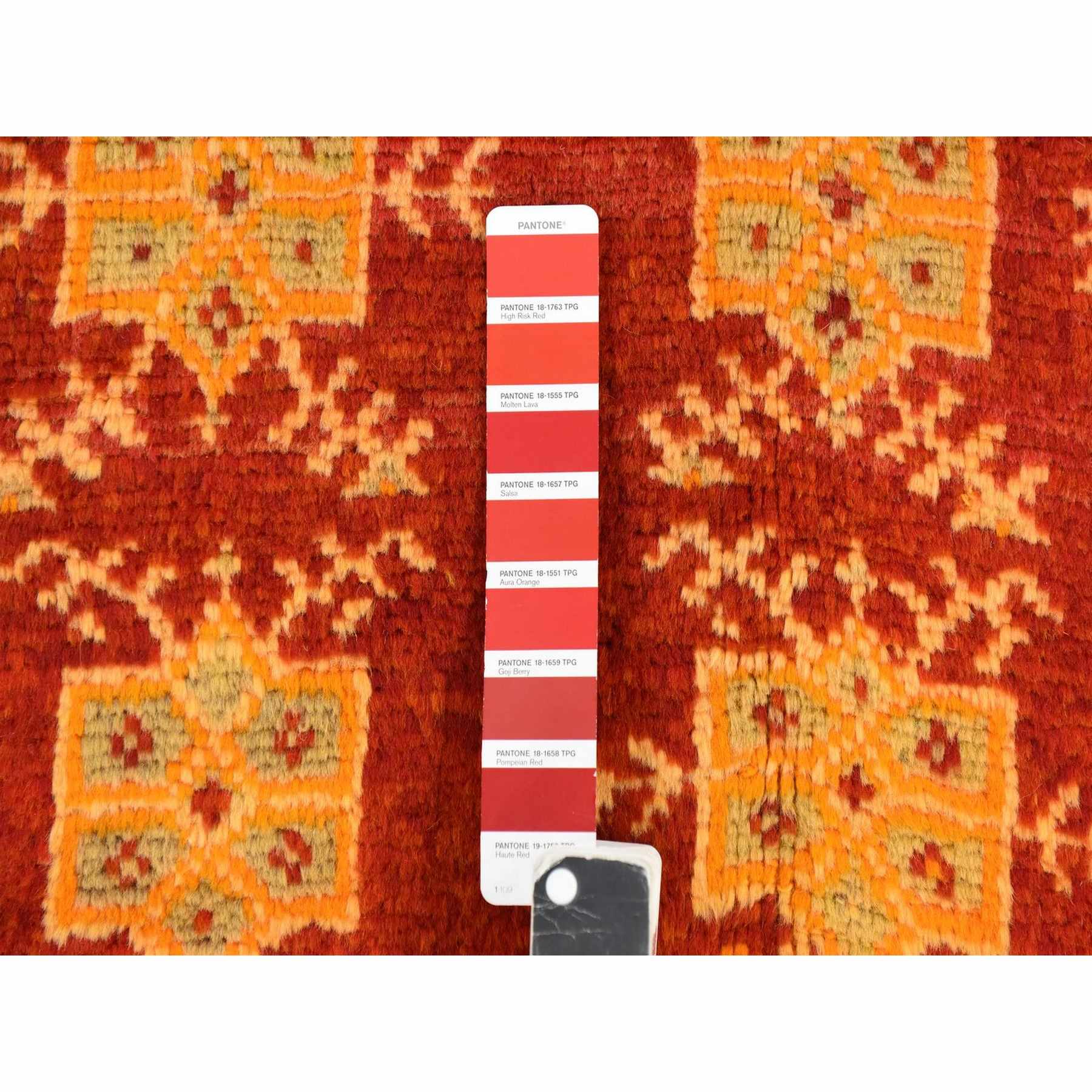 Tribal-Geometric-Hand-Knotted-Rug-393495