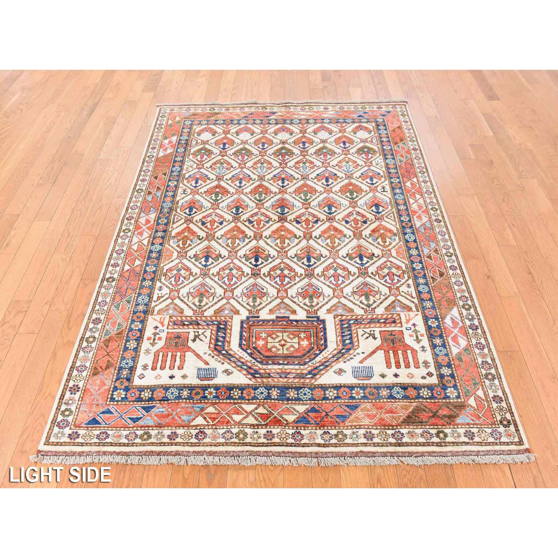 Tribal-Geometric-Hand-Knotted-Rug-393625