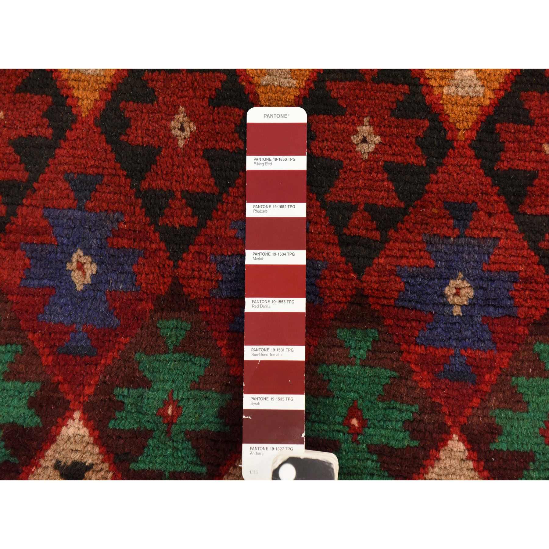 Tribal-Geometric-Hand-Knotted-Rug-393900