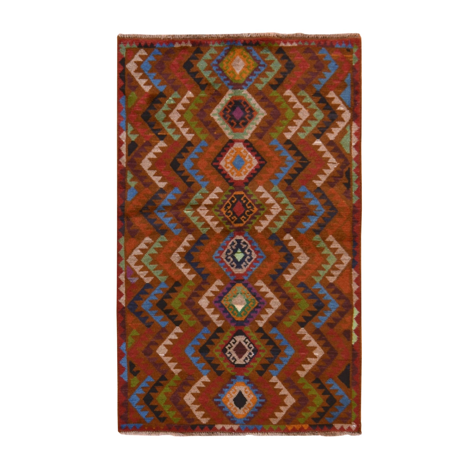 Tribal-Geometric-Hand-Knotted-Rug-393910