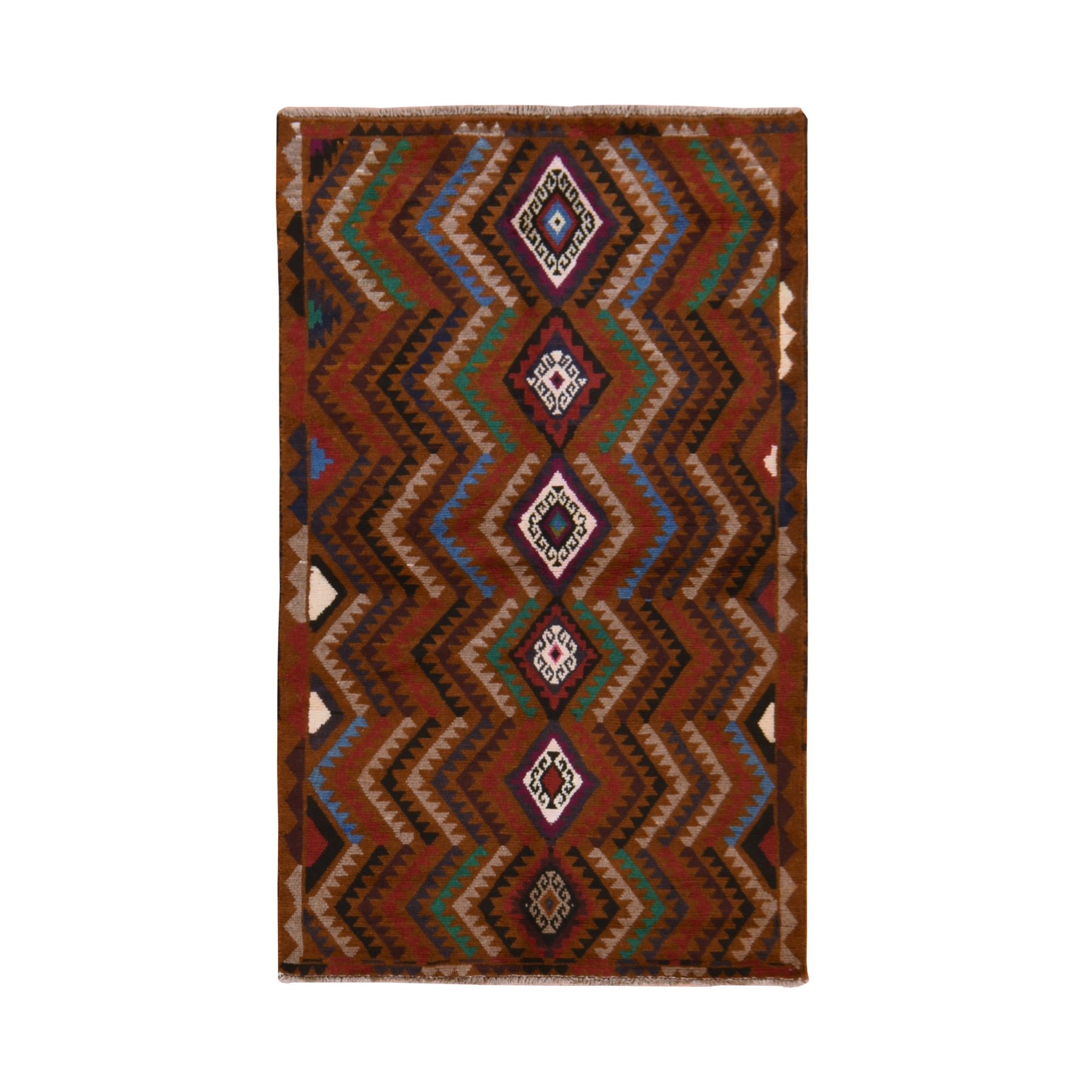 Tribal-Geometric-Hand-Knotted-Rug-393920