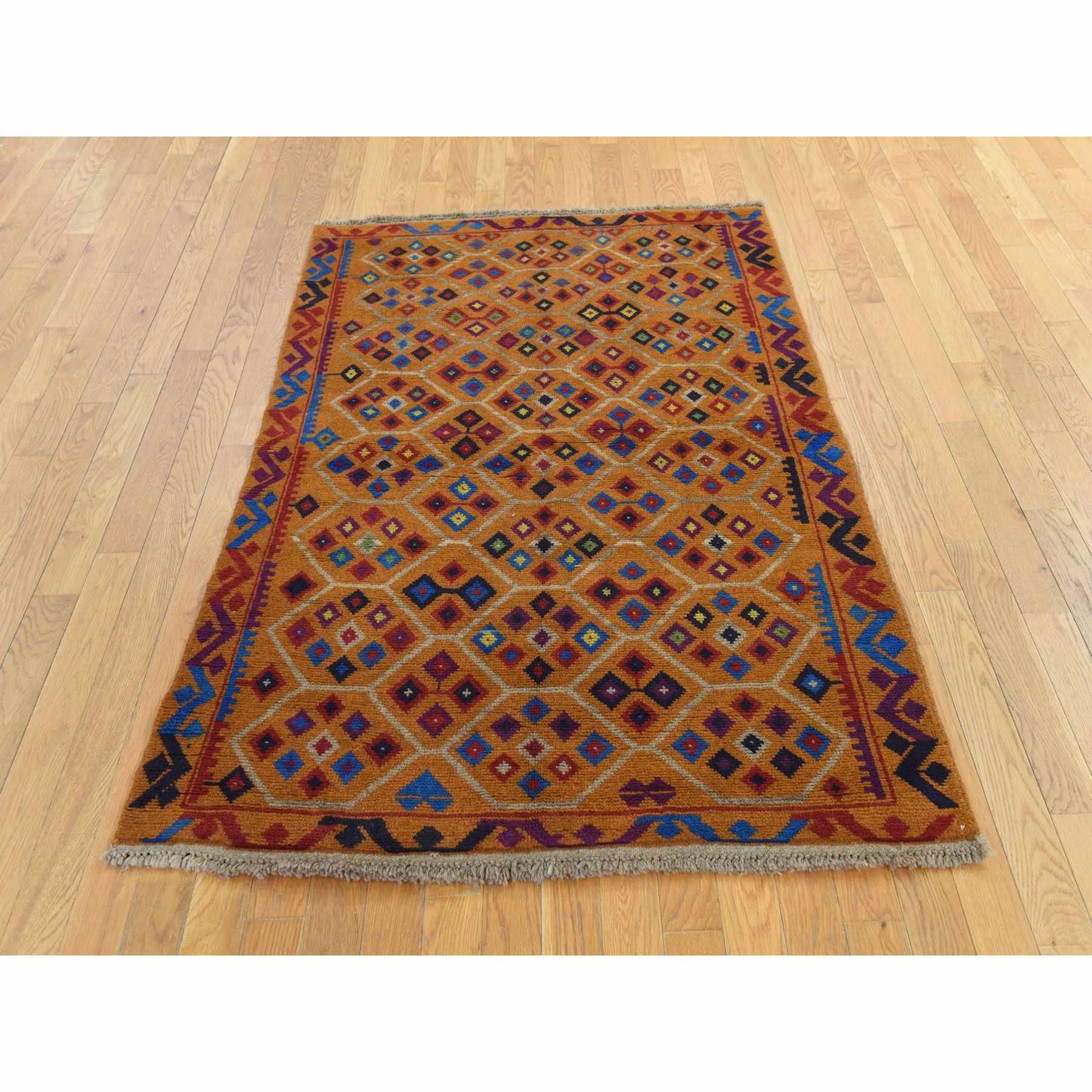 Tribal-Geometric-Hand-Knotted-Rug-393970