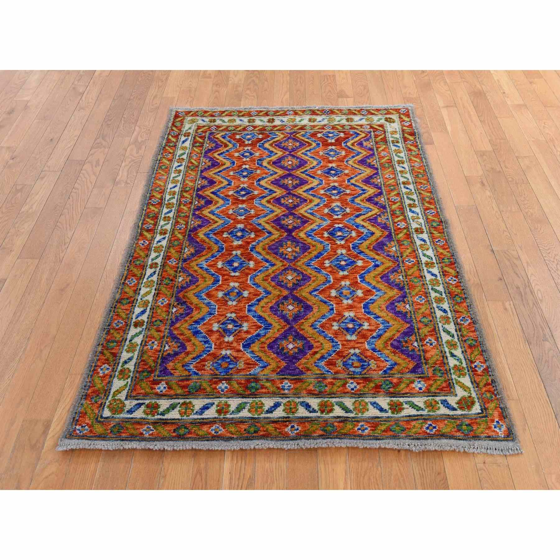Tribal-Geometric-Hand-Knotted-Rug-393990