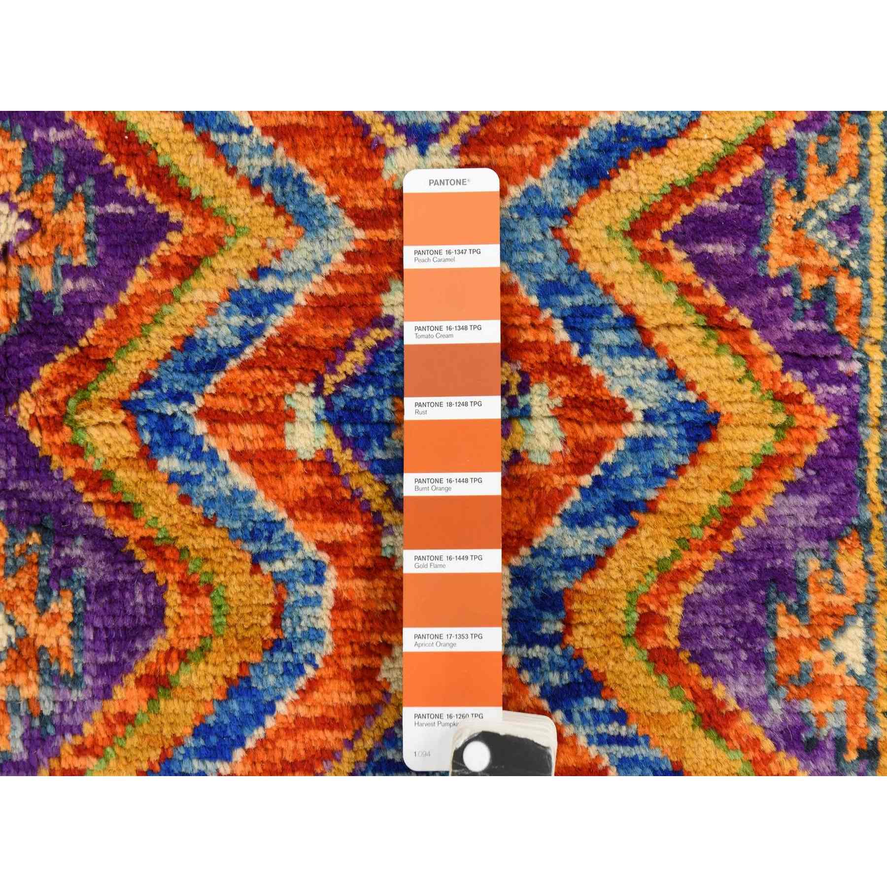 Tribal-Geometric-Hand-Knotted-Rug-393990