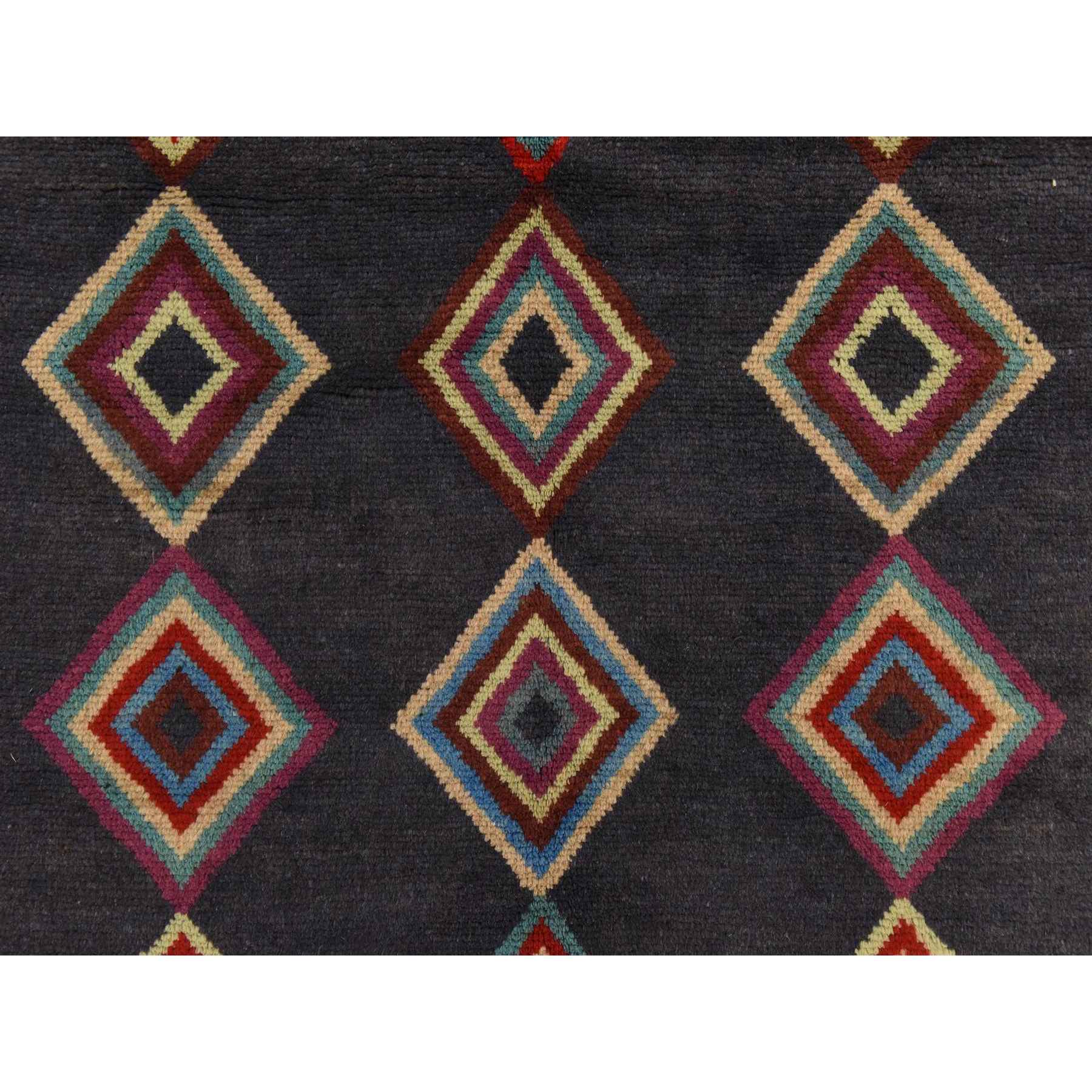 Tribal-Geometric-Hand-Knotted-Rug-394005