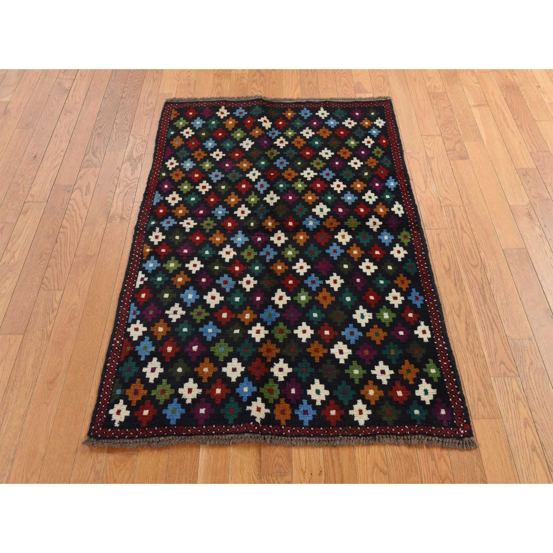 Tribal-Geometric-Hand-Knotted-Rug-394025