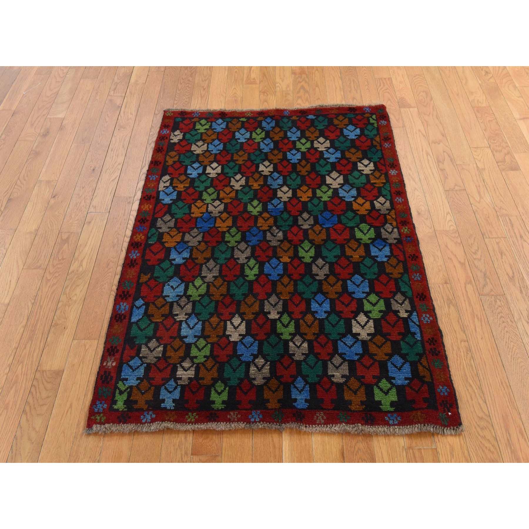 Tribal-Geometric-Hand-Knotted-Rug-394035