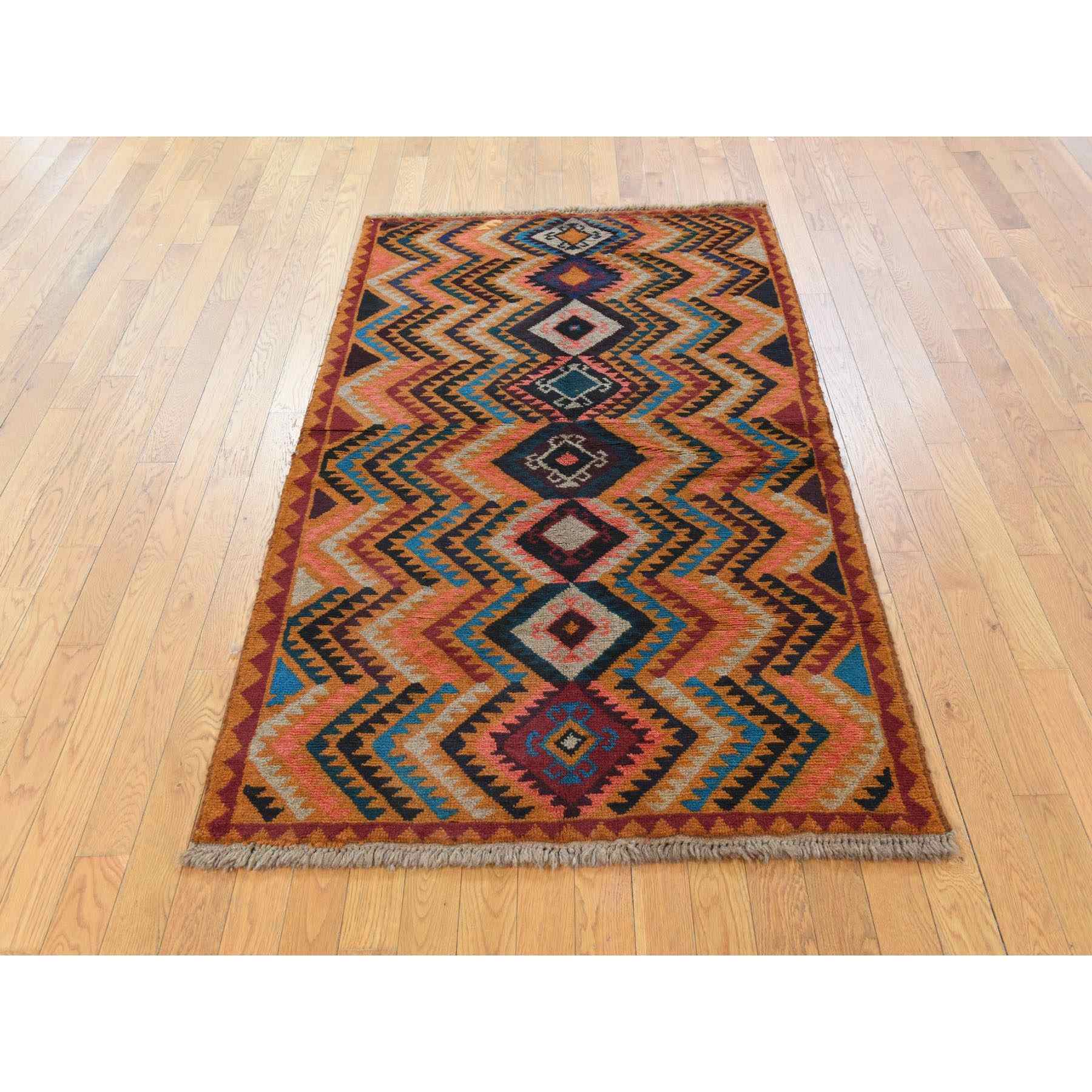 Tribal-Geometric-Hand-Knotted-Rug-394050