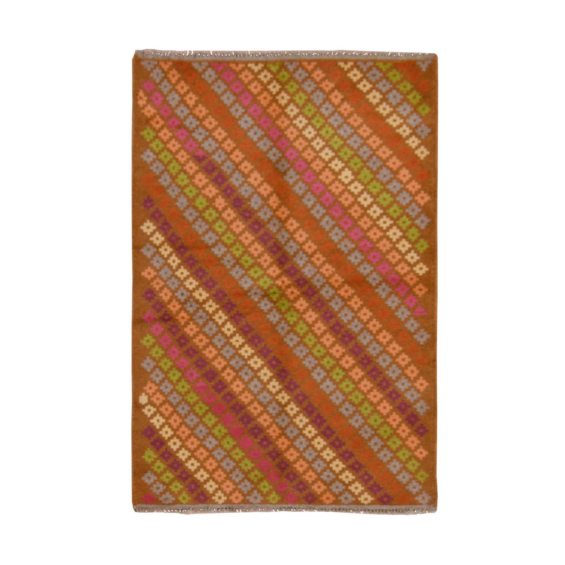 Tribal-Geometric-Hand-Knotted-Rug-394060