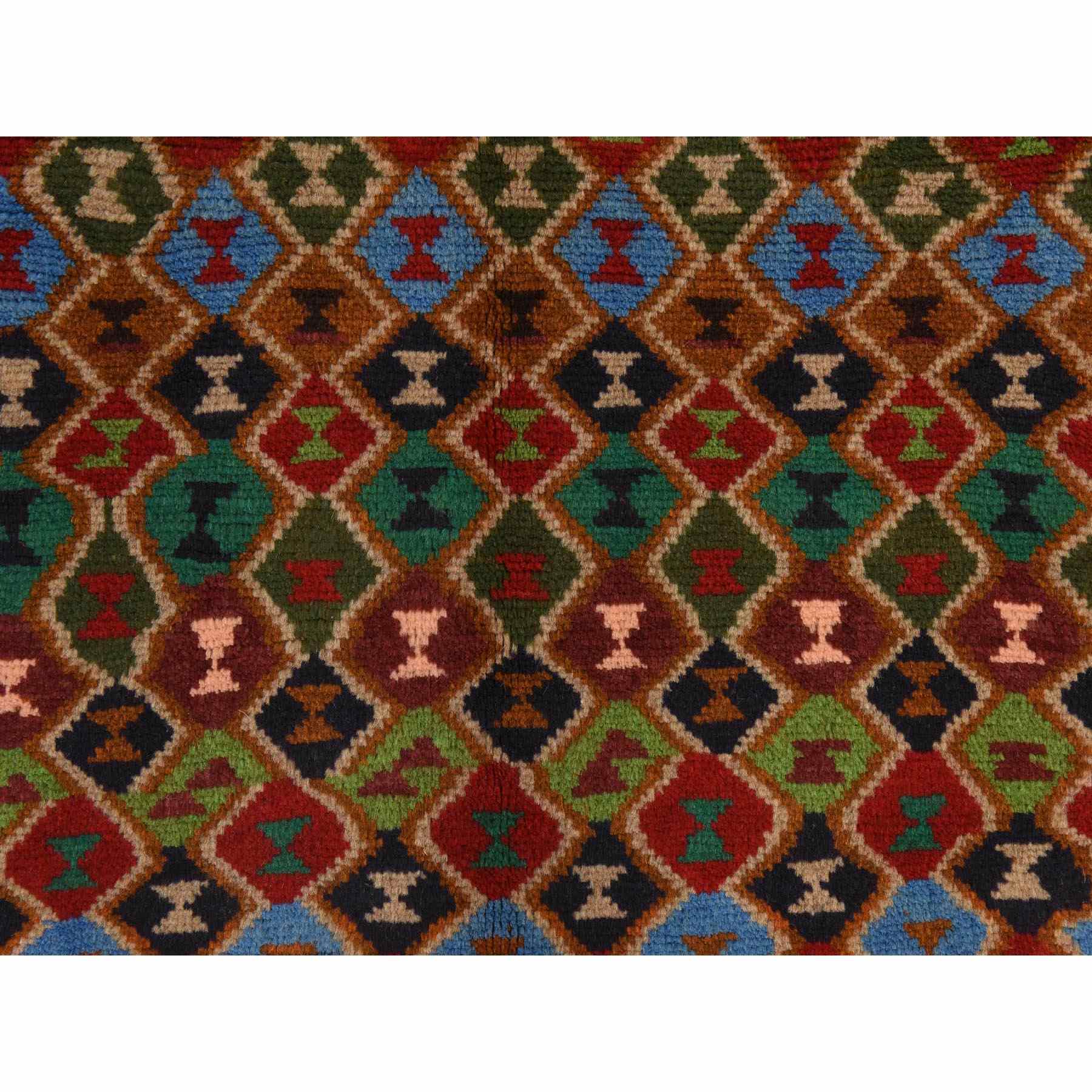 Tribal-Geometric-Hand-Knotted-Rug-394070