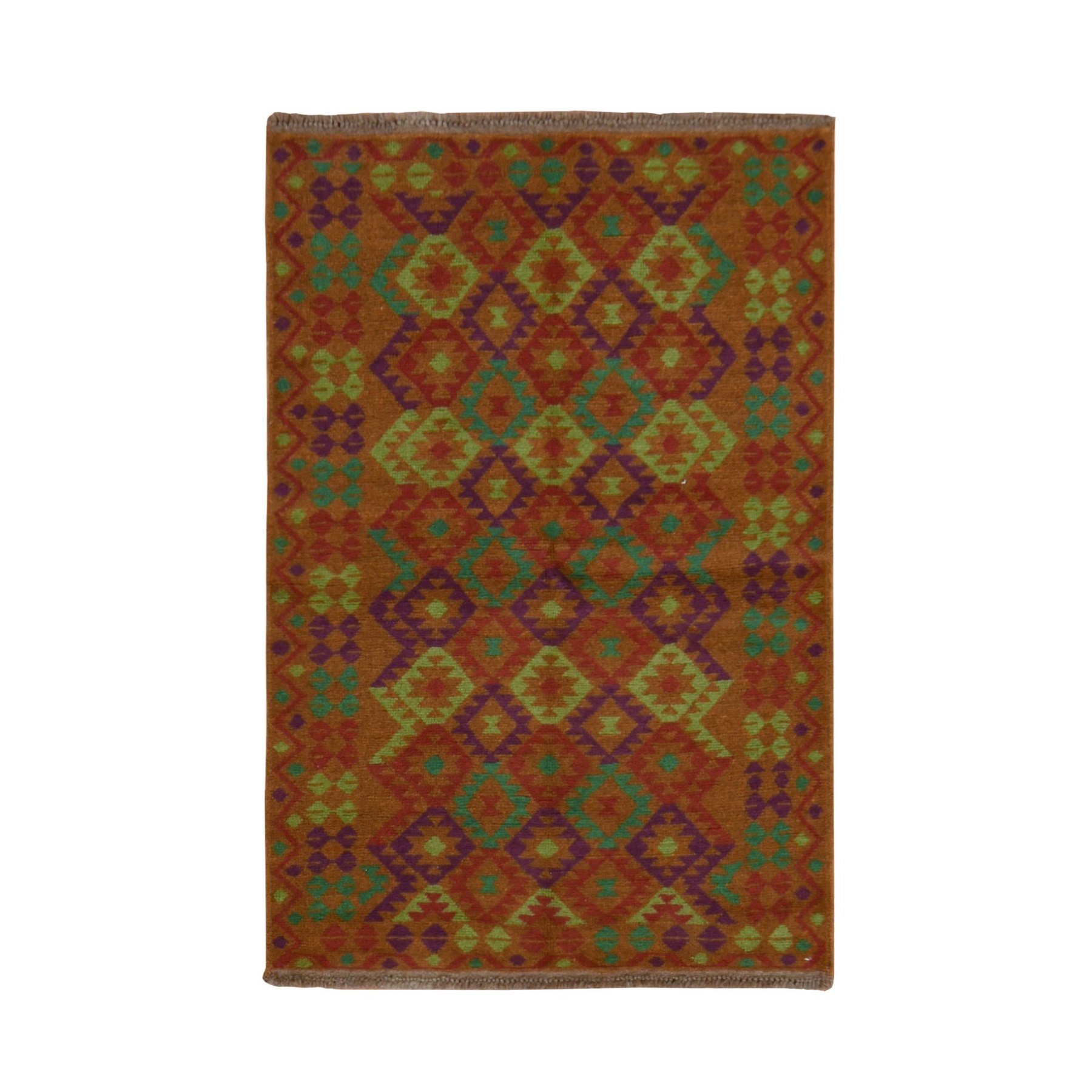Tribal-Geometric-Hand-Knotted-Rug-394080