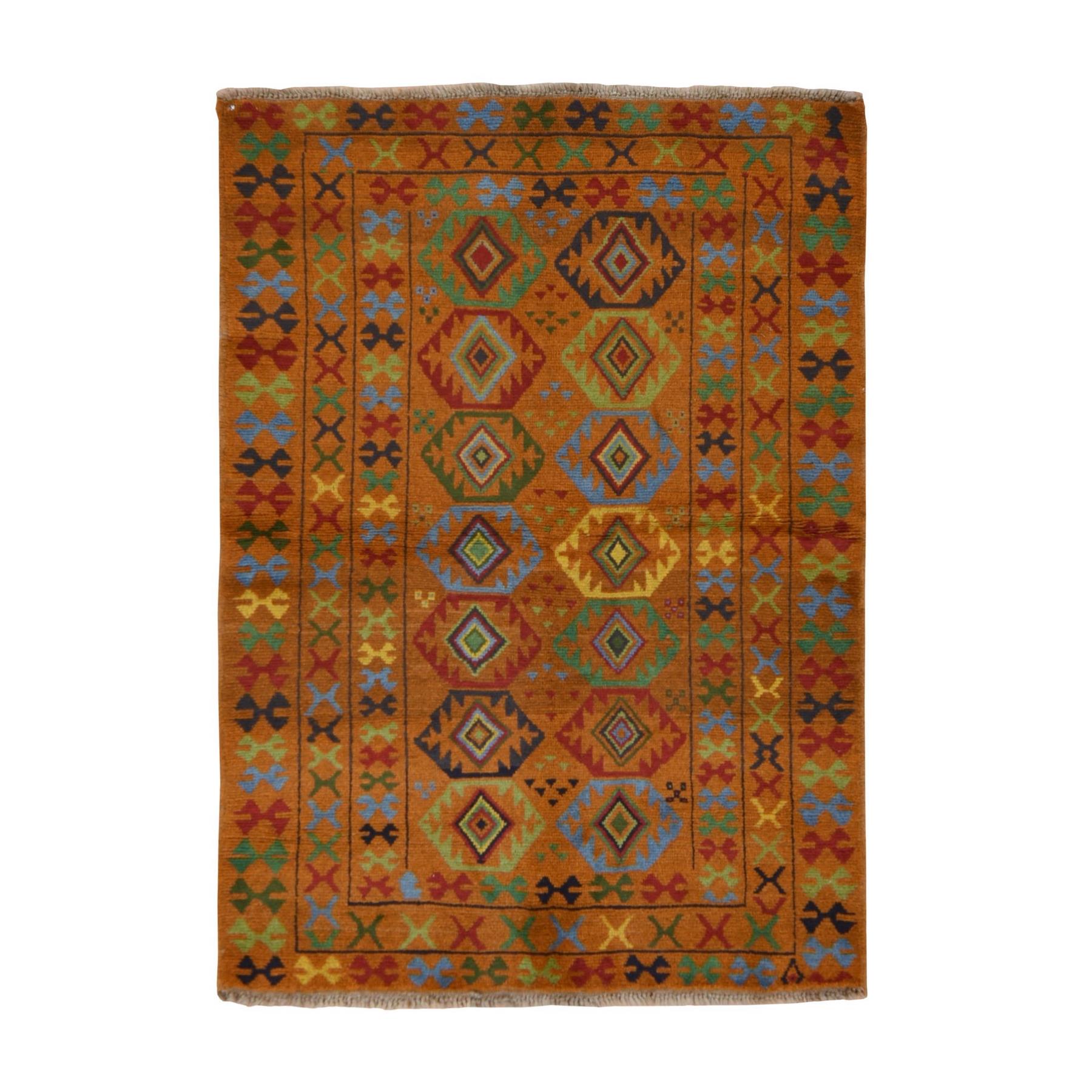 Tribal-Geometric-Hand-Knotted-Rug-394085