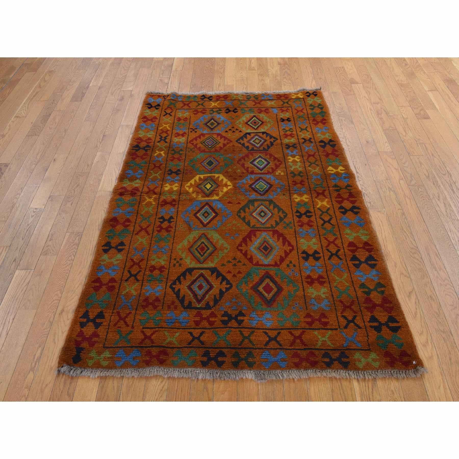 Tribal-Geometric-Hand-Knotted-Rug-394085