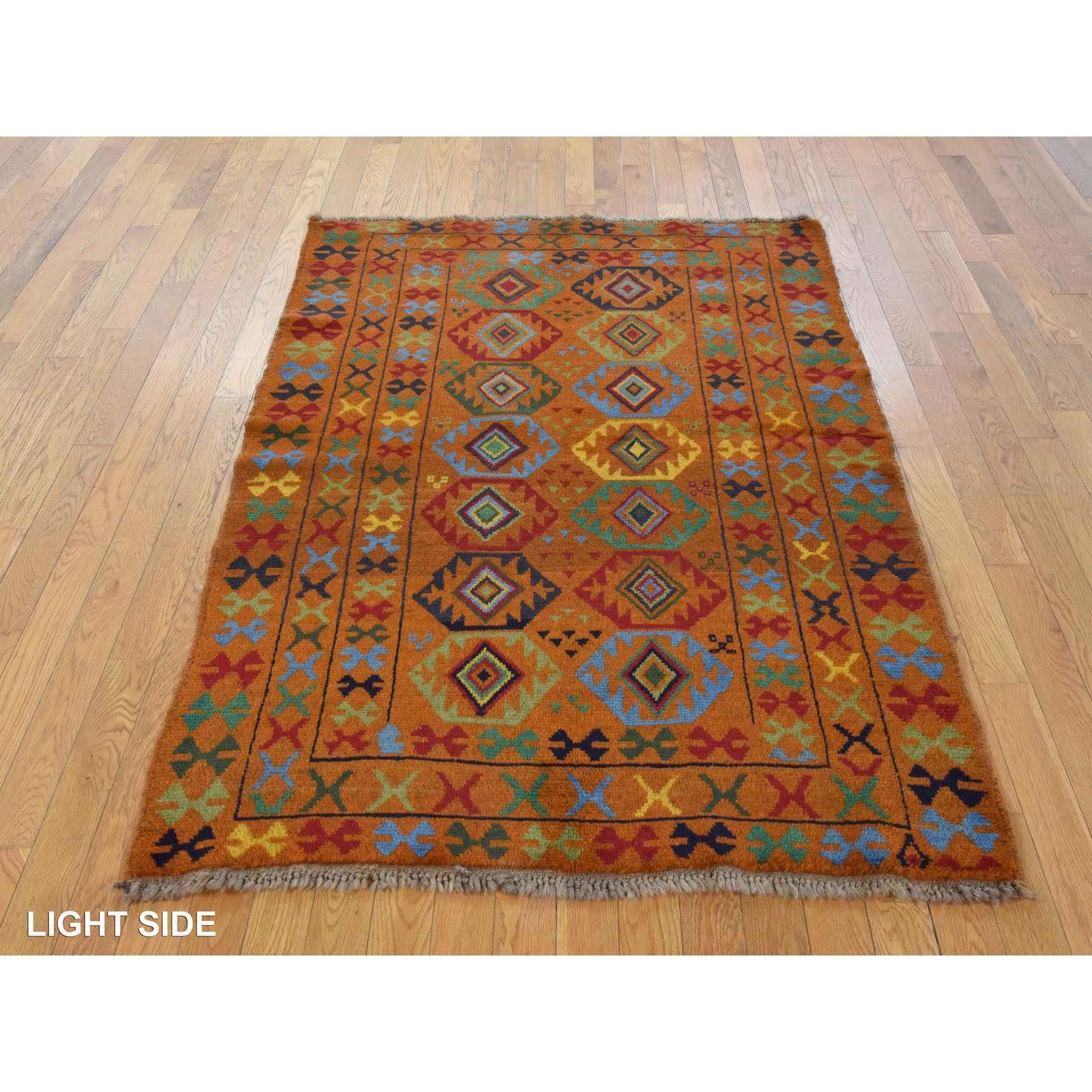 Tribal-Geometric-Hand-Knotted-Rug-394085