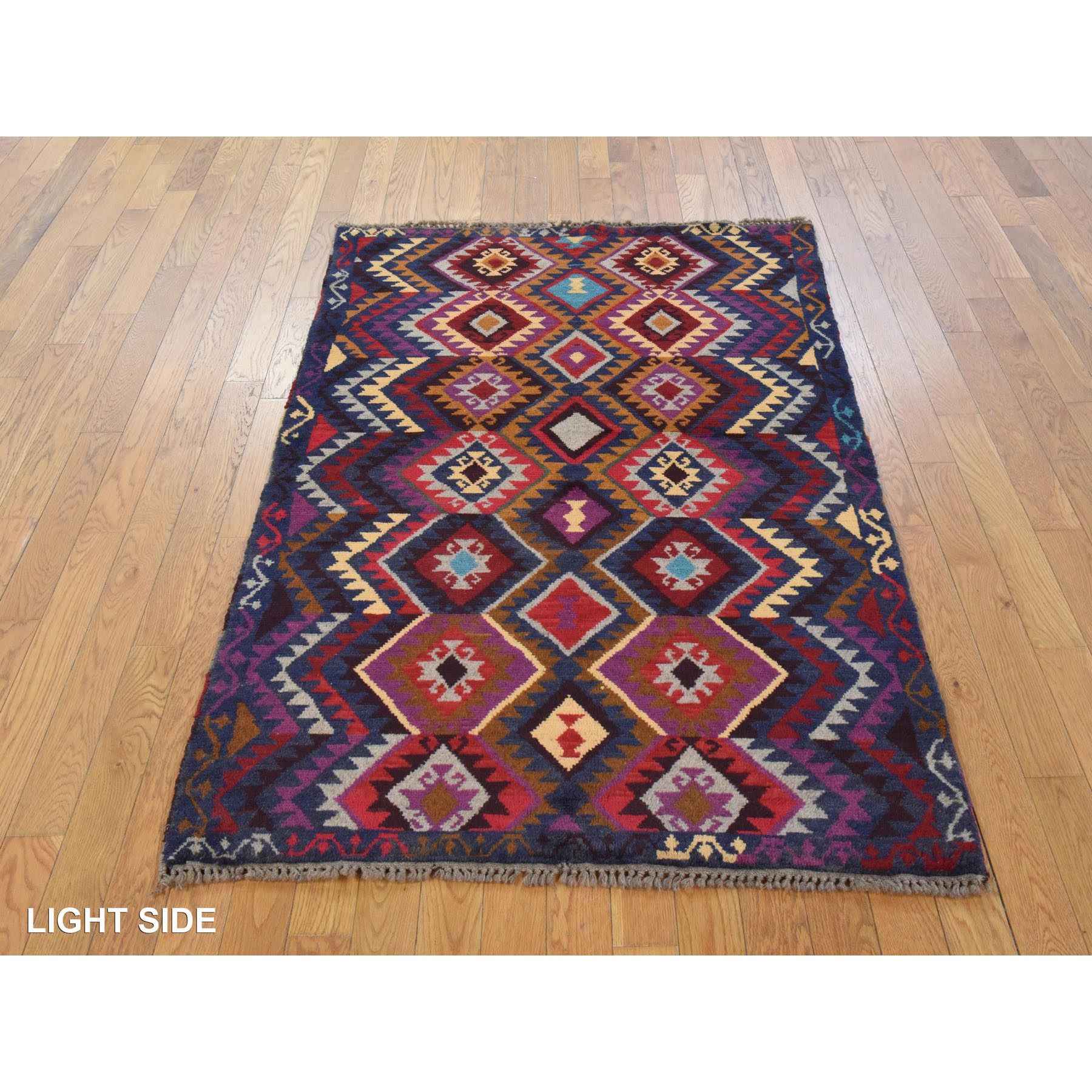 Tribal-Geometric-Hand-Knotted-Rug-394100