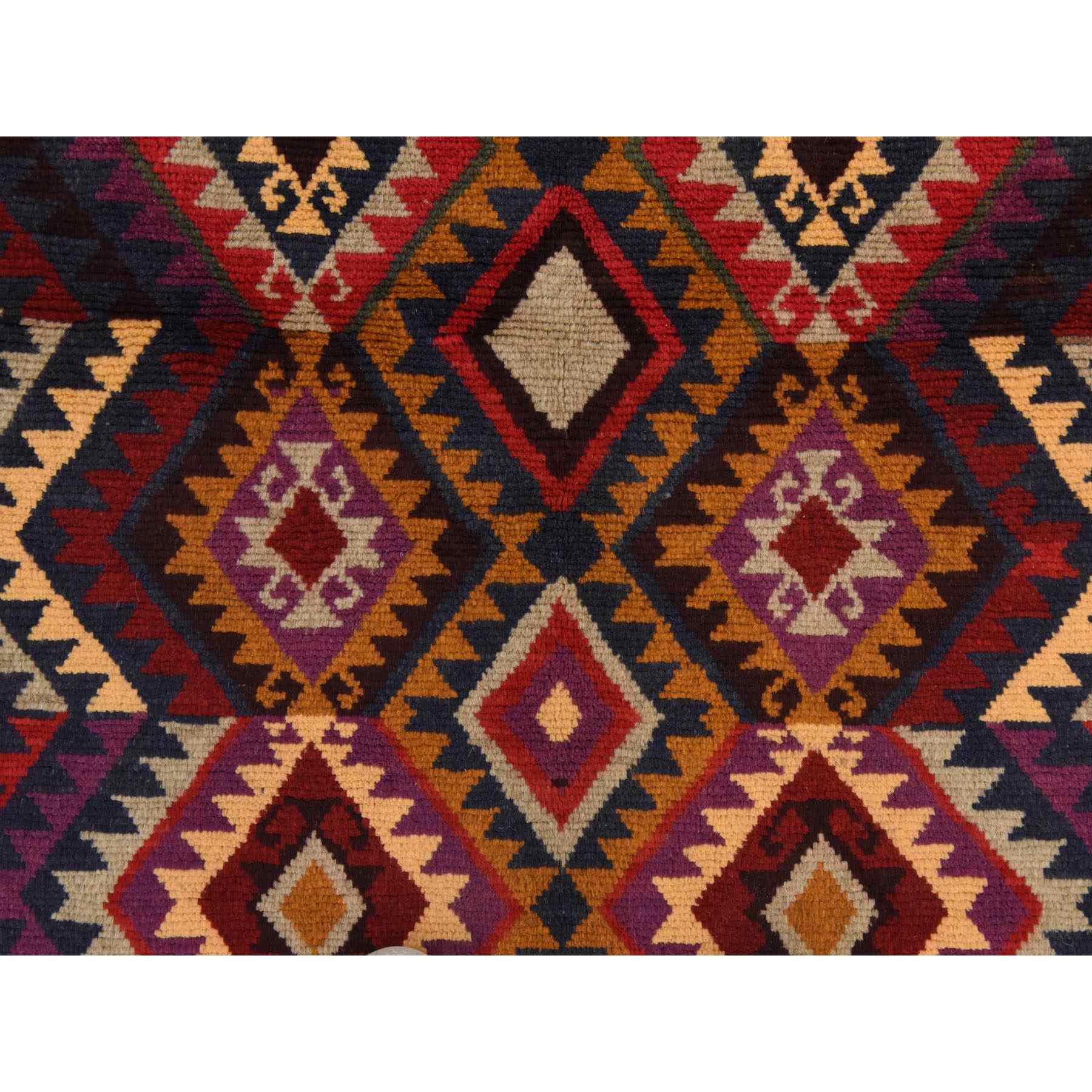 Tribal-Geometric-Hand-Knotted-Rug-394100