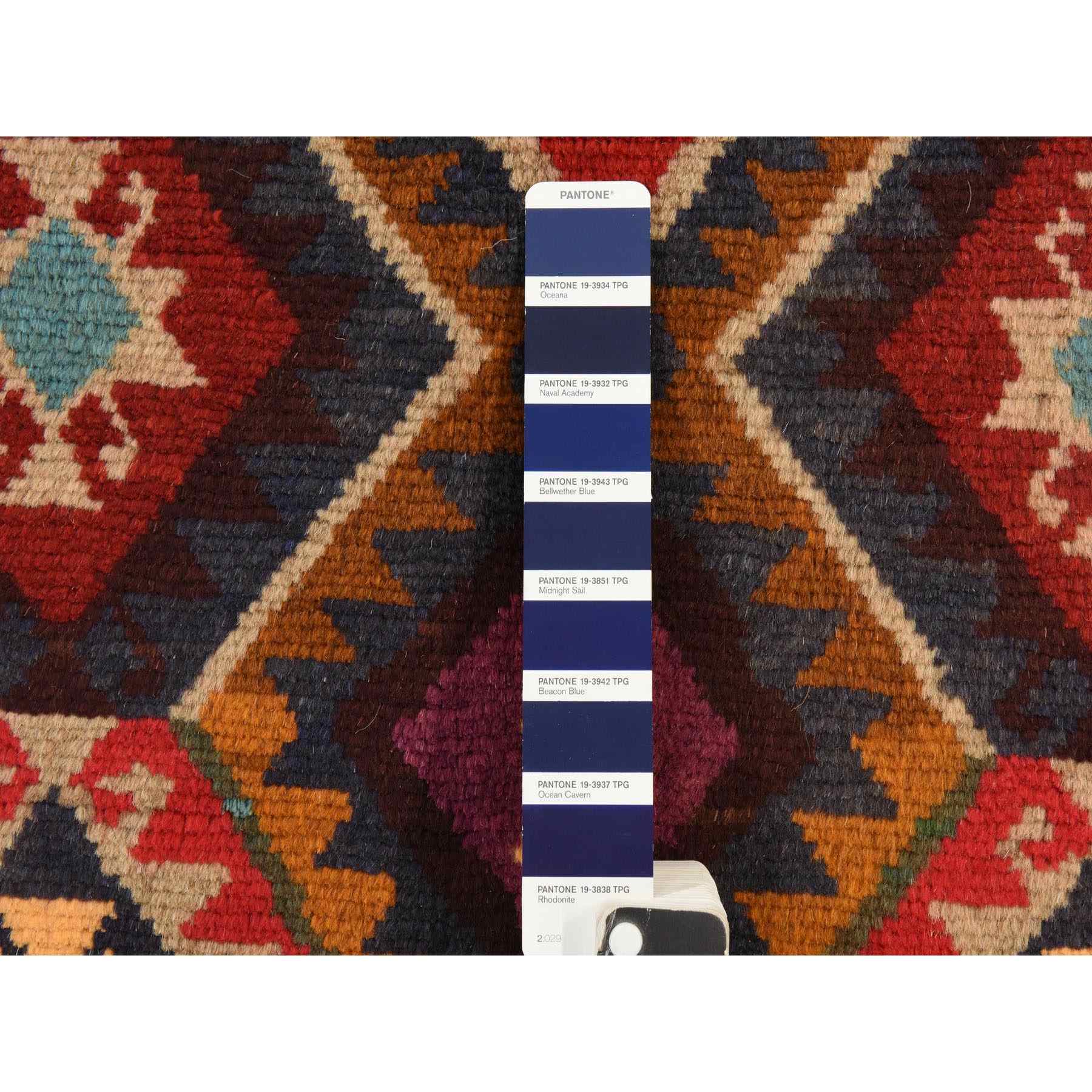 Tribal-Geometric-Hand-Knotted-Rug-394100