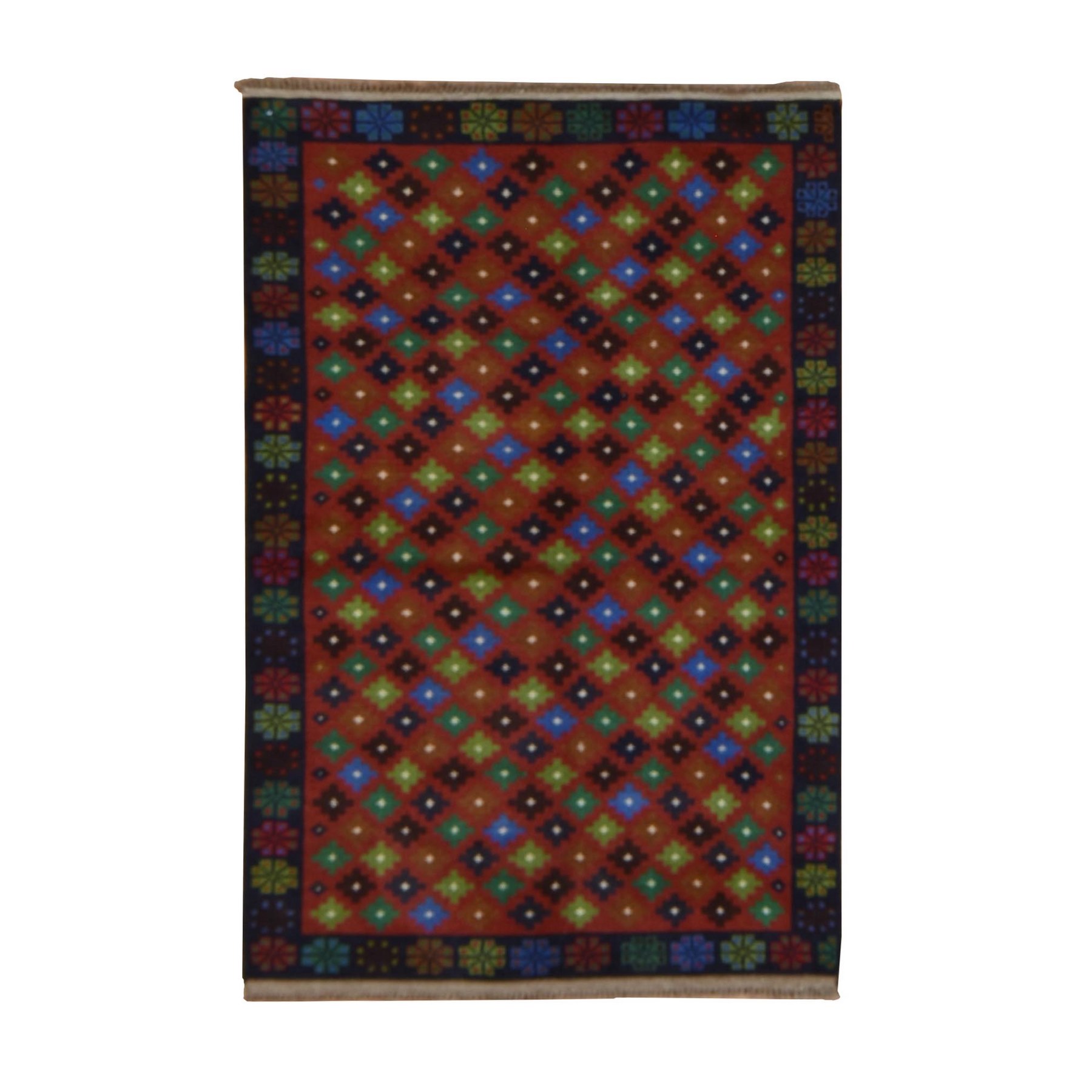 Tribal-Geometric-Hand-Knotted-Rug-394115