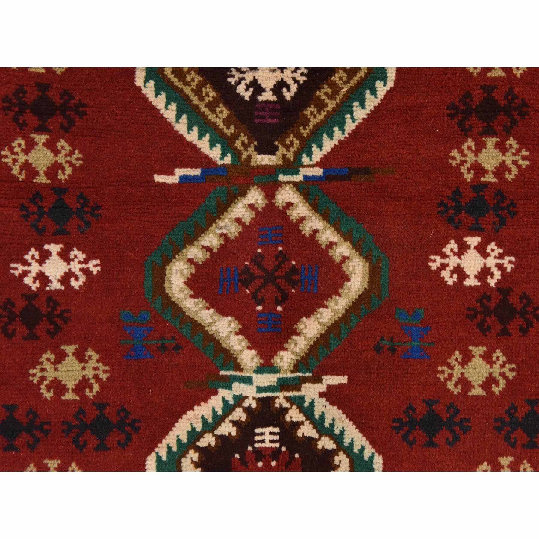 Tribal-Geometric-Hand-Knotted-Rug-394120