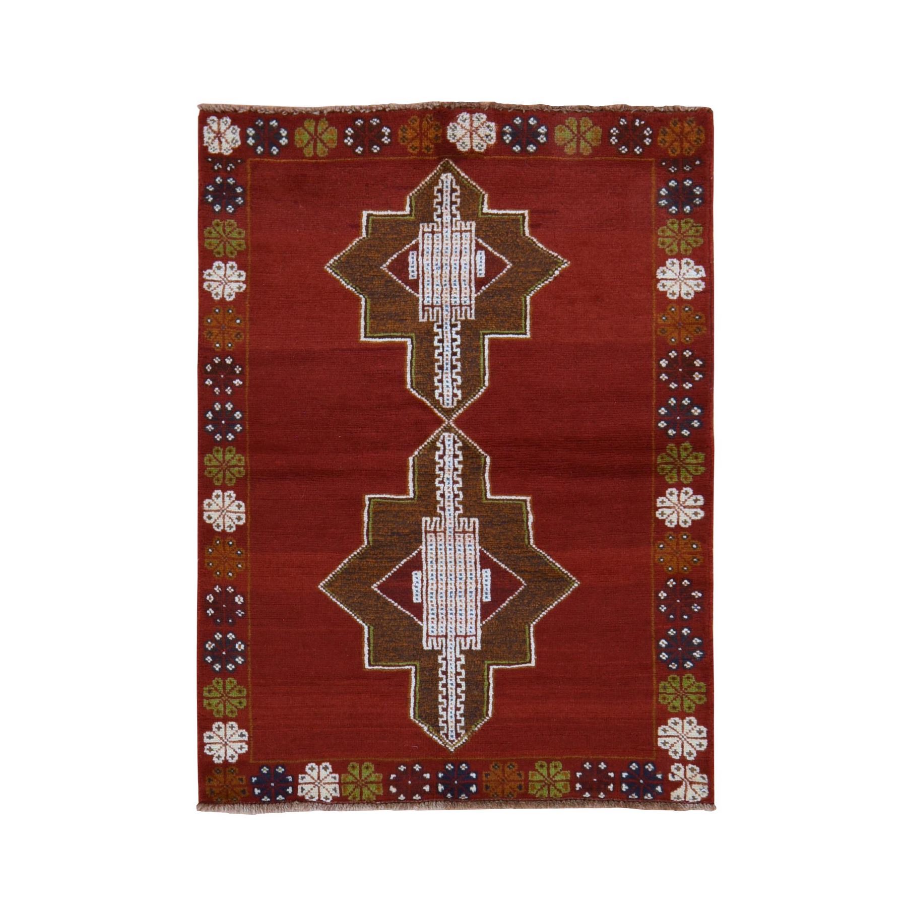 Tribal-Geometric-Hand-Knotted-Rug-394125
