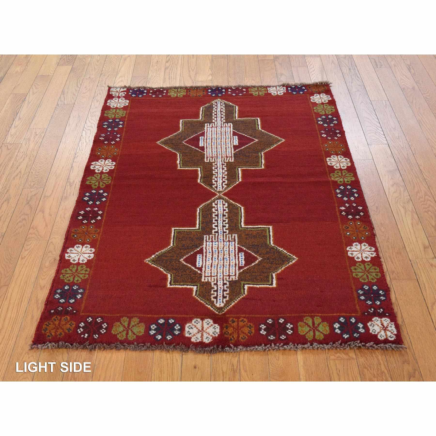Tribal-Geometric-Hand-Knotted-Rug-394125