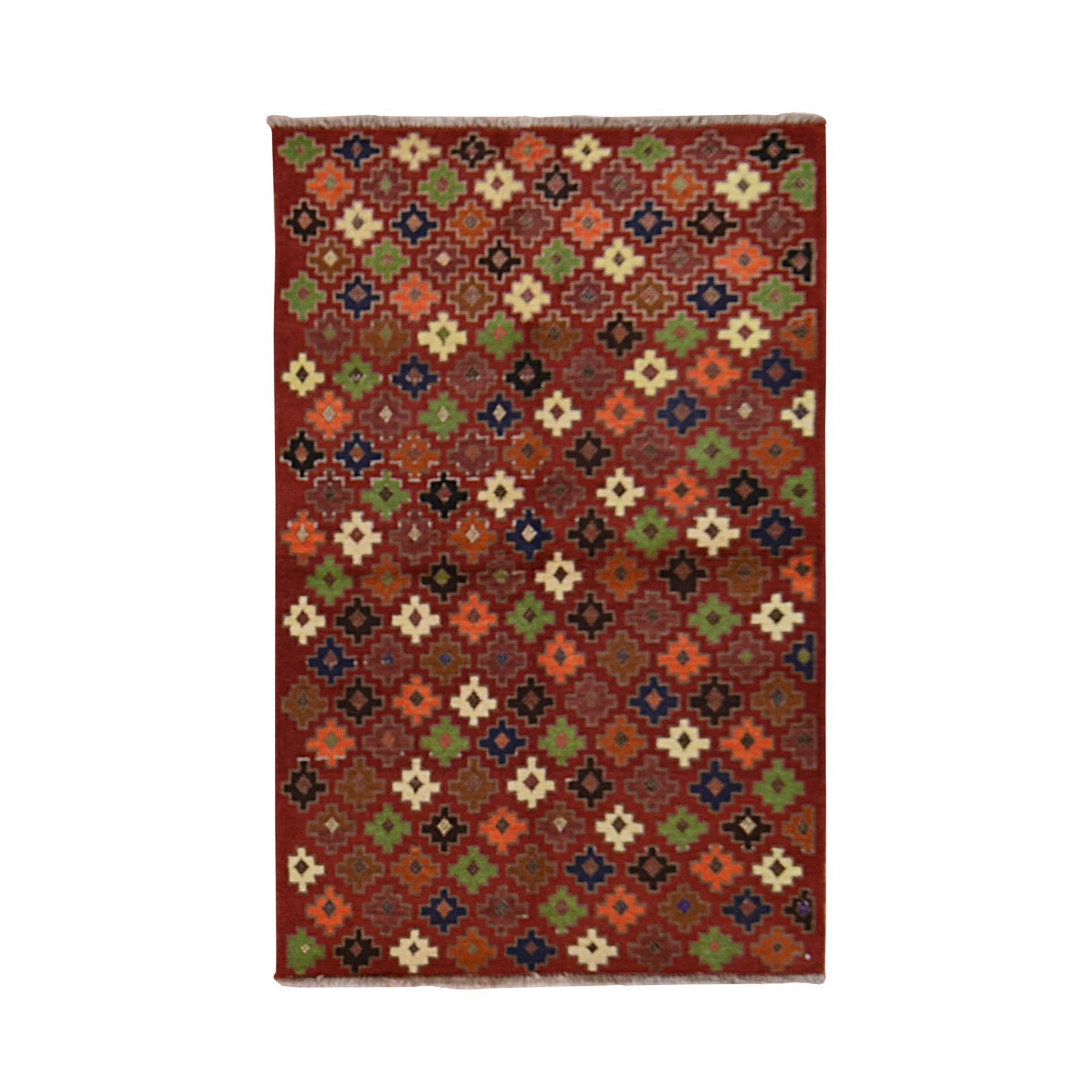 Tribal-Geometric-Hand-Knotted-Rug-394130