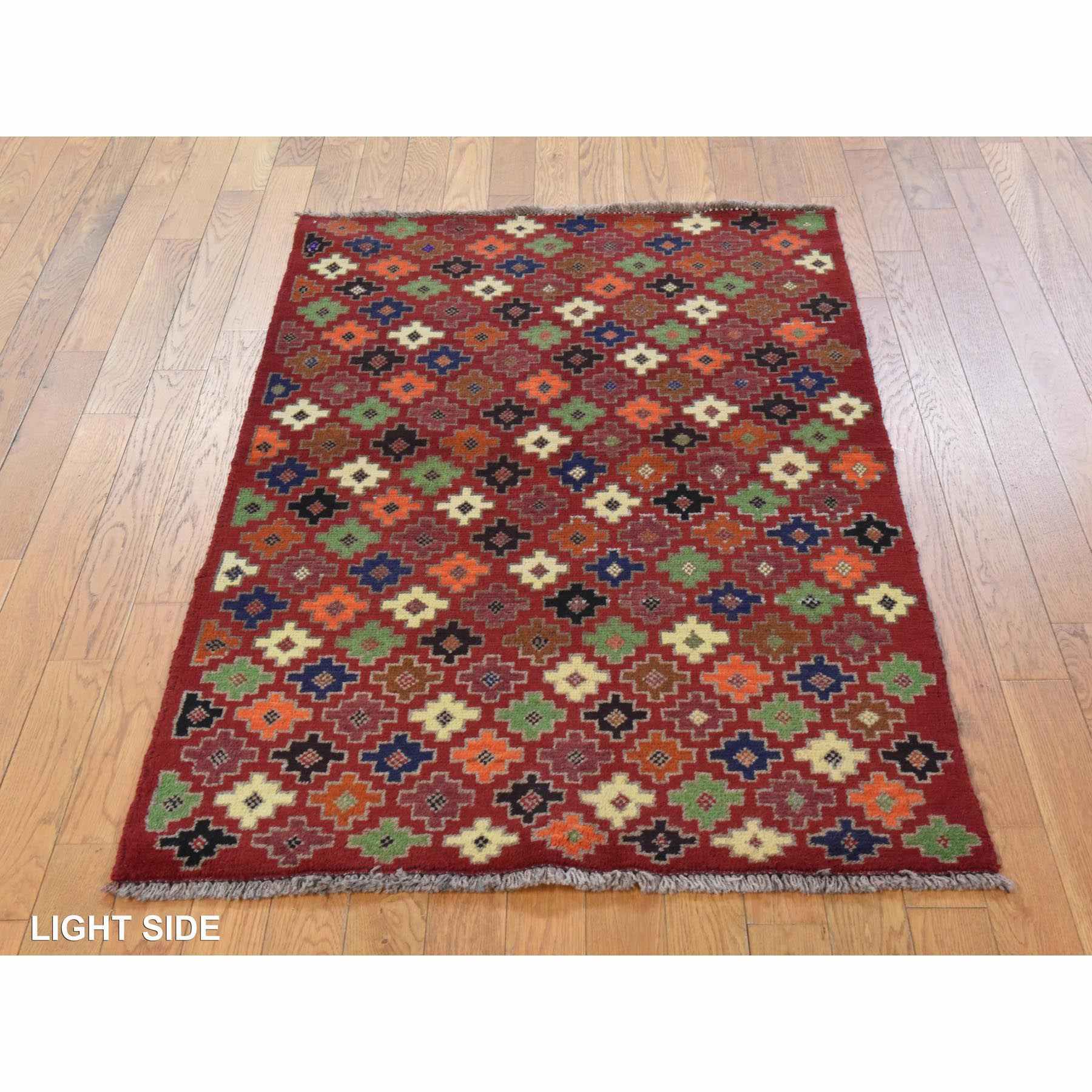 Tribal-Geometric-Hand-Knotted-Rug-394130