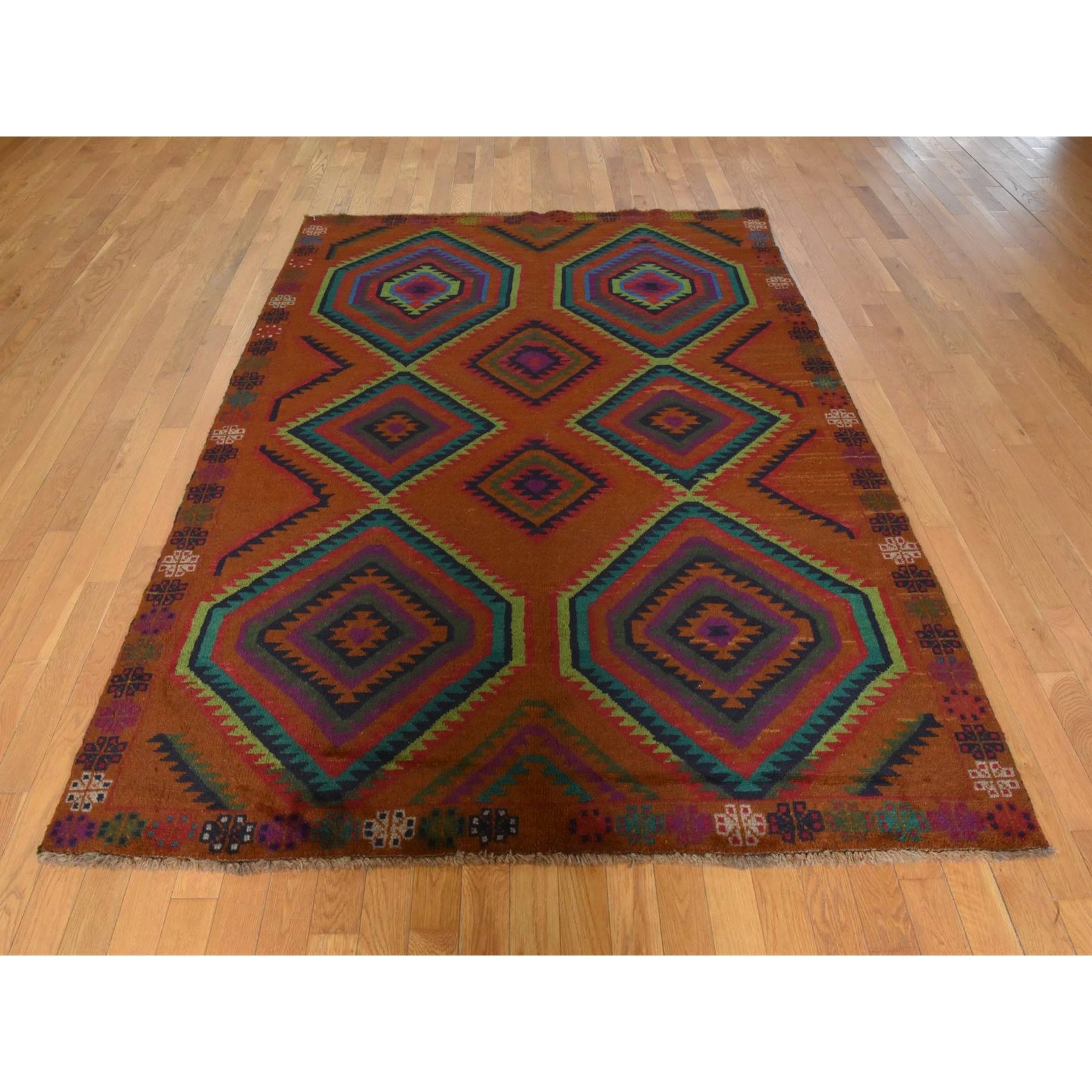 Tribal-Geometric-Hand-Knotted-Rug-394675