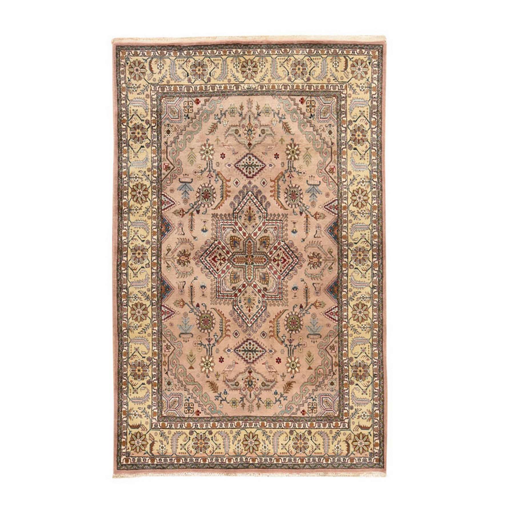 Vintage-Hand-Knotted-Rug-392580