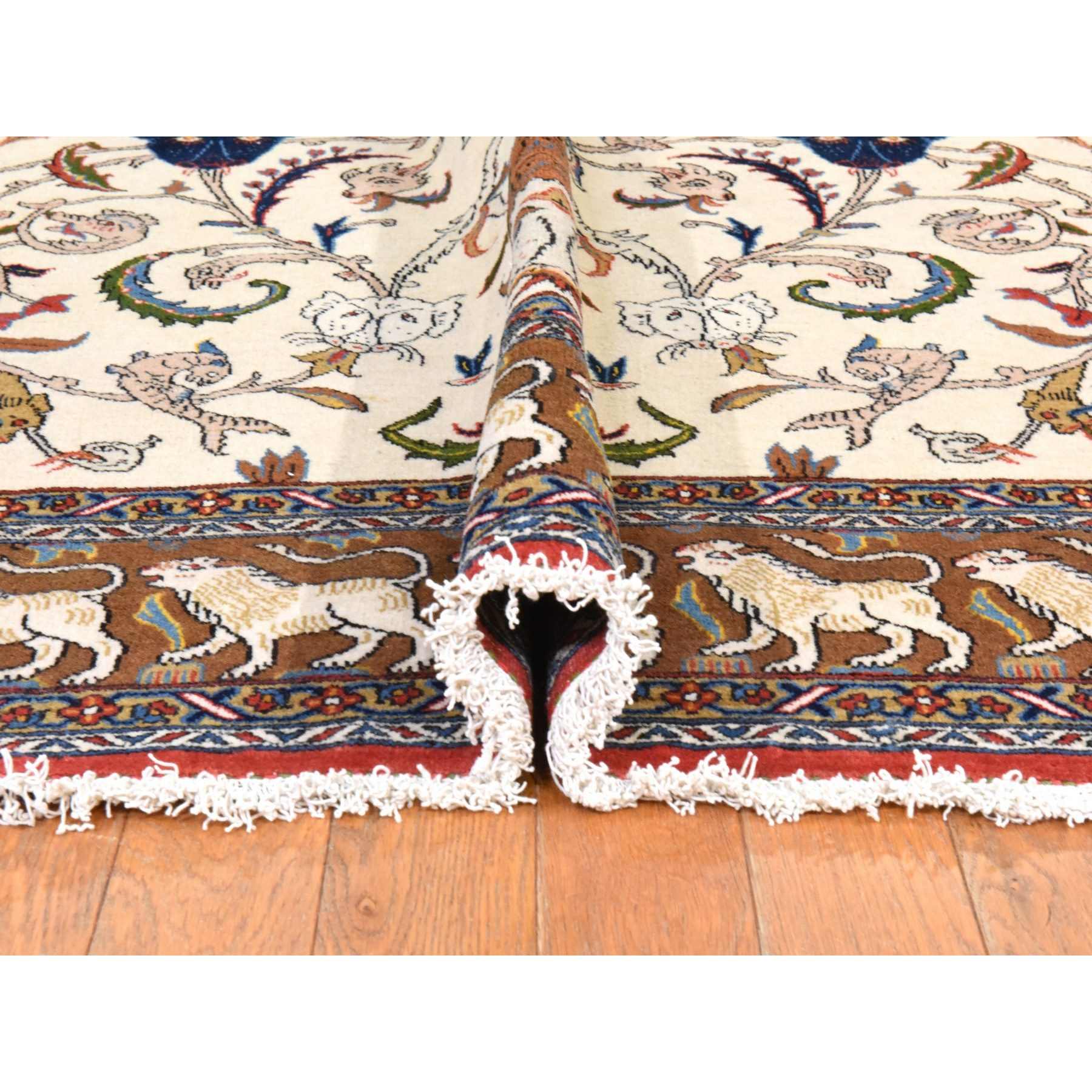 Vintage-Hand-Knotted-Rug-392615