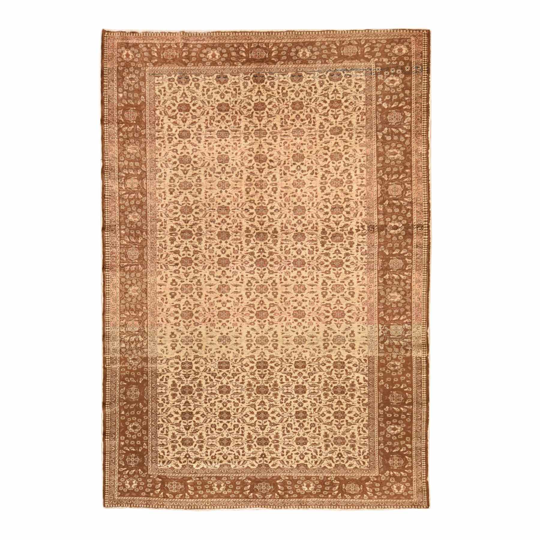 Vintage-Hand-Knotted-Rug-392930