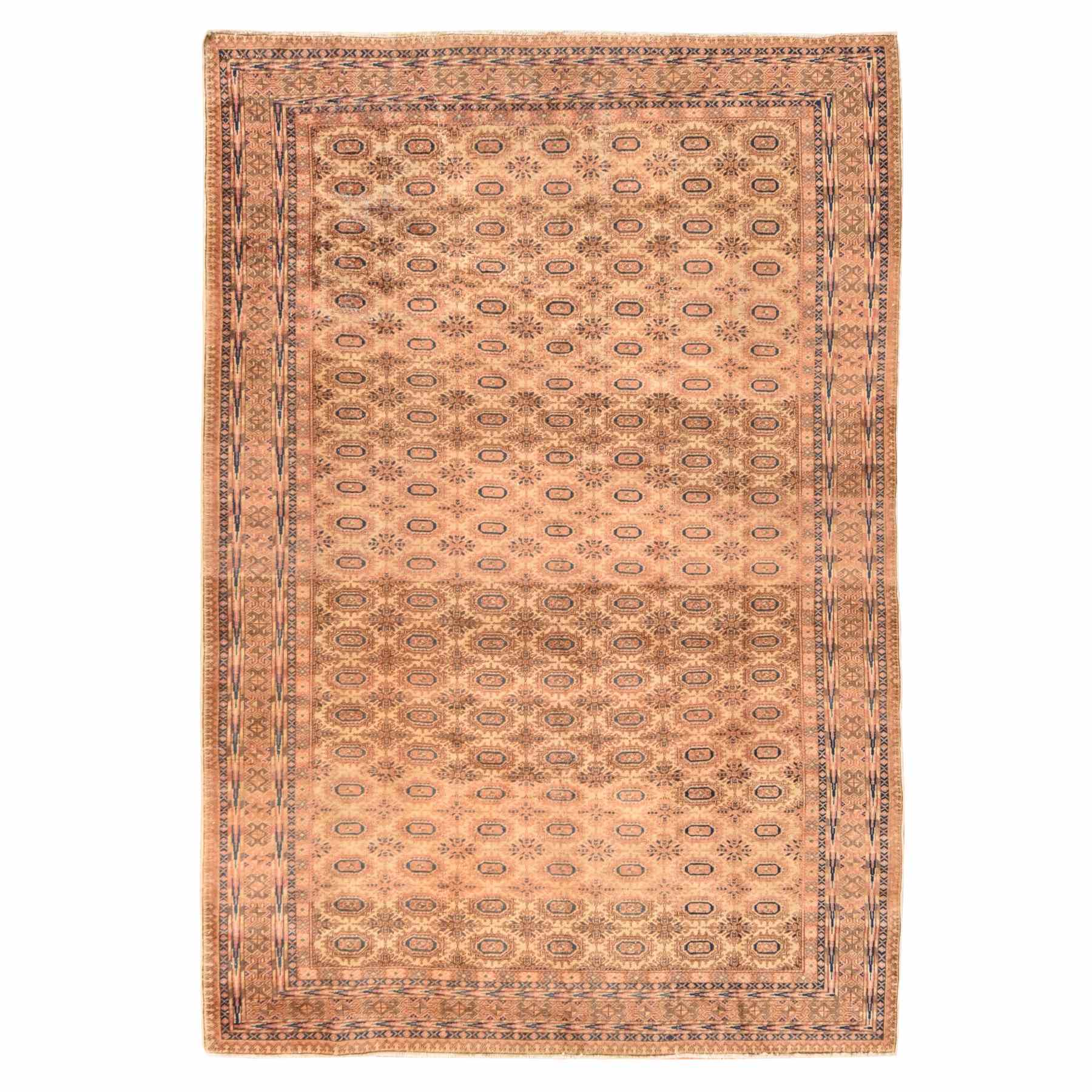 Vintage-Hand-Knotted-Rug-393045