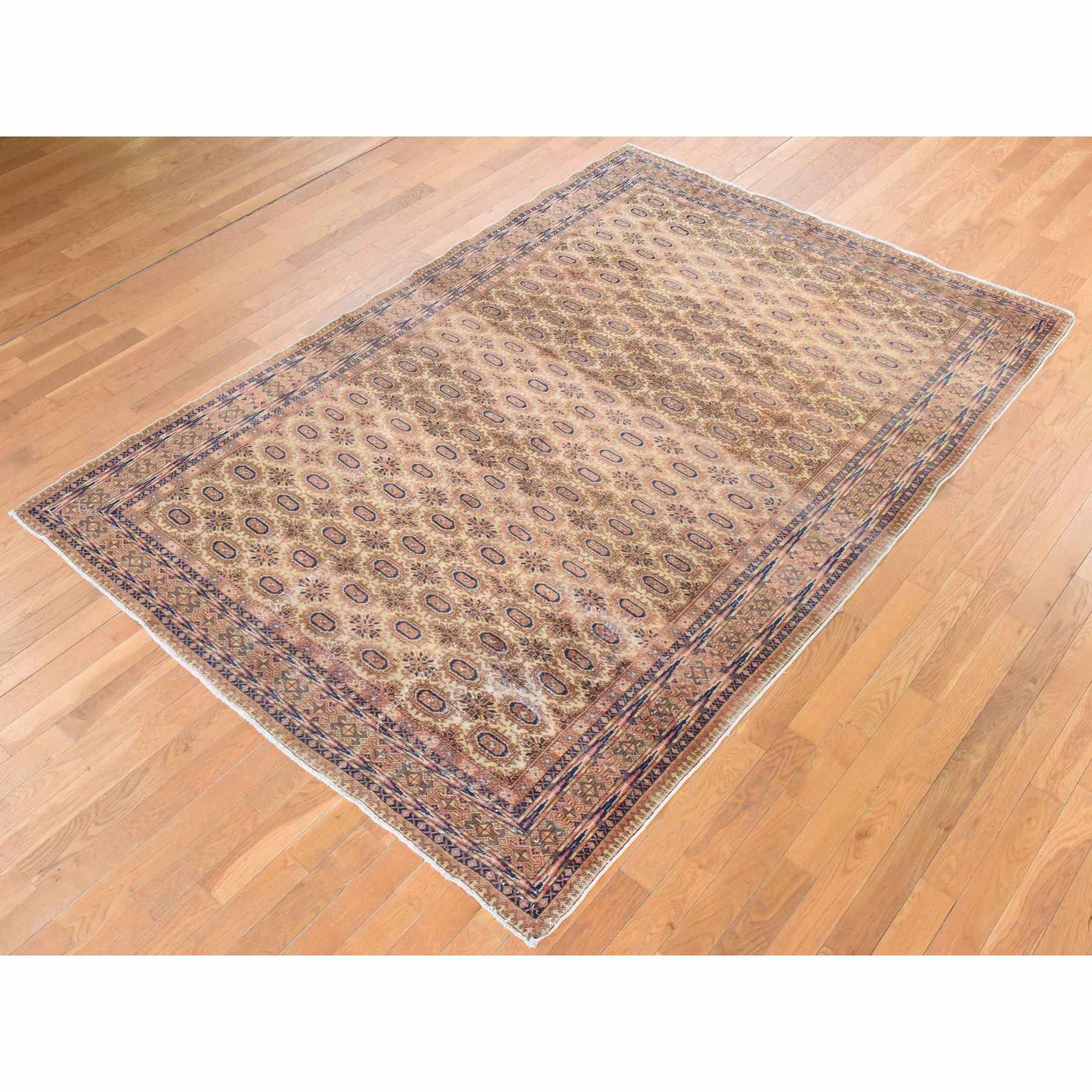 Vintage-Hand-Knotted-Rug-393045