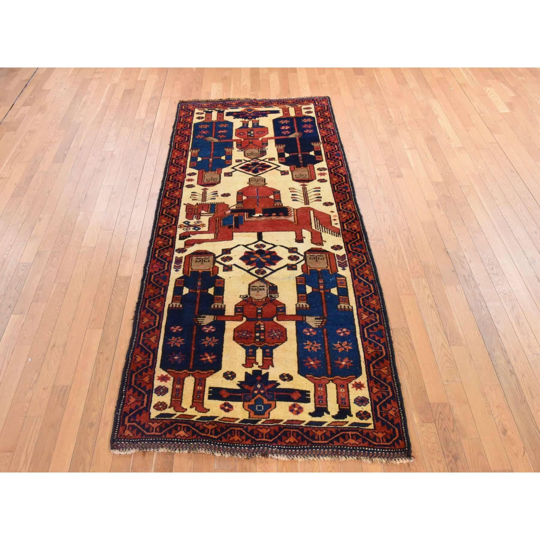 Vintage-Hand-Knotted-Rug-393095