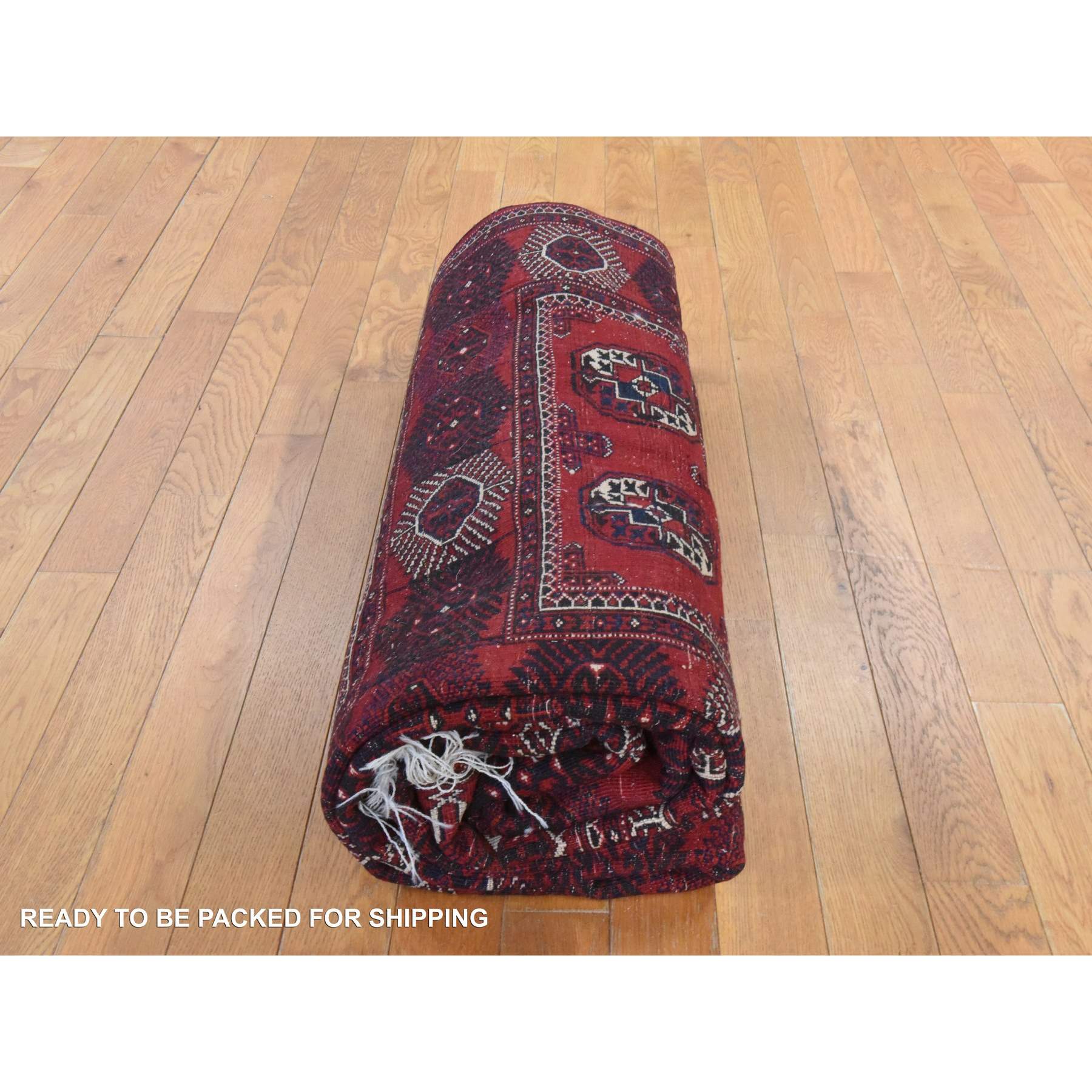 Vintage-Hand-Knotted-Rug-393140