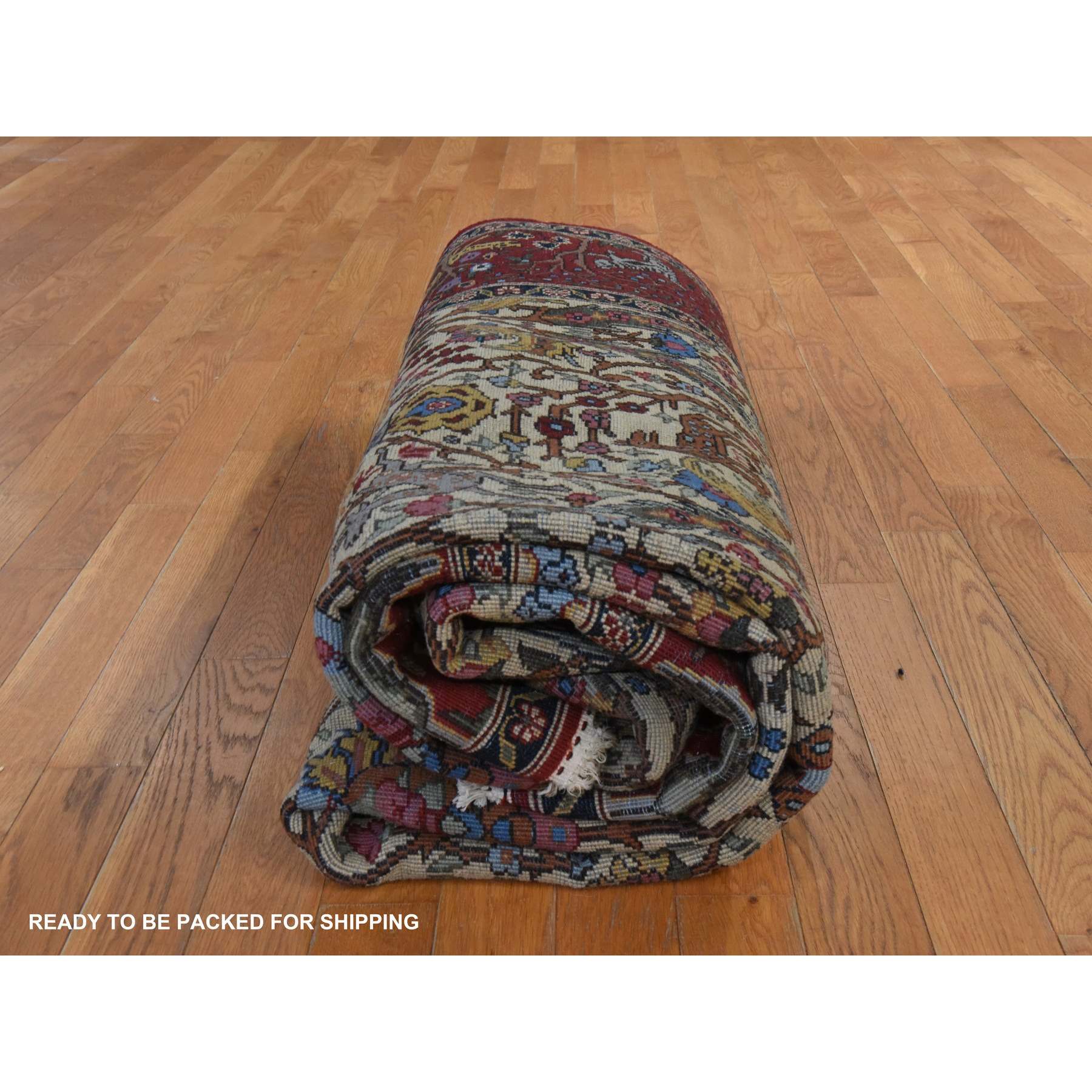 Vintage-Hand-Knotted-Rug-394560