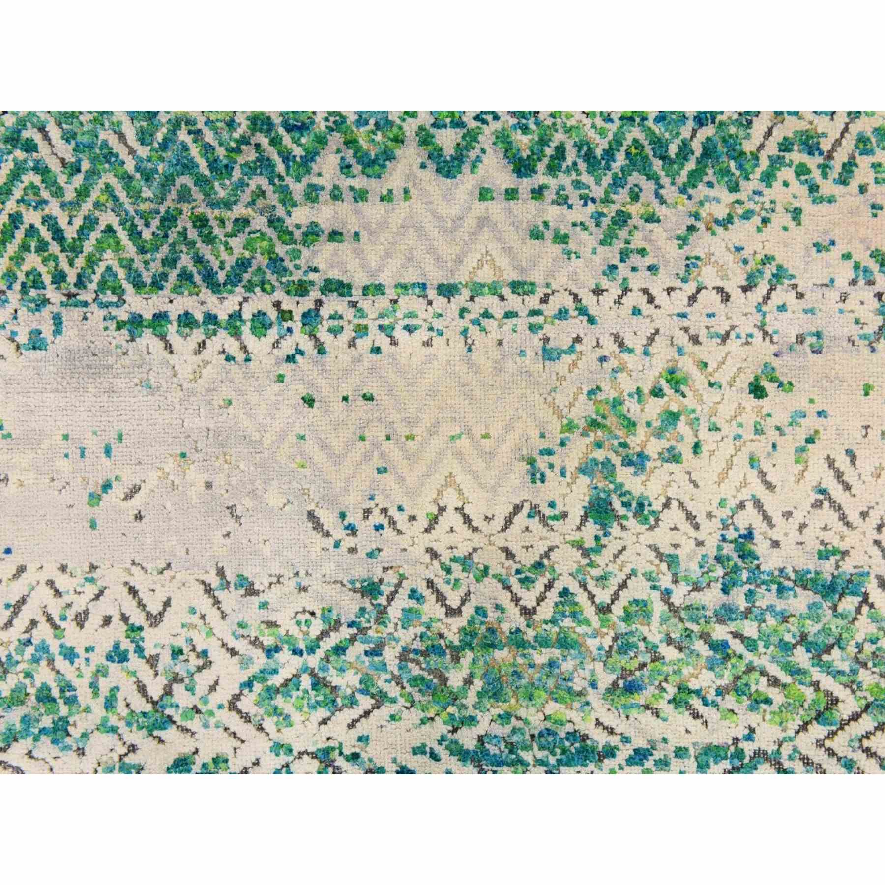 Wool-and-Silk-Hand-Knotted-Rug-394205