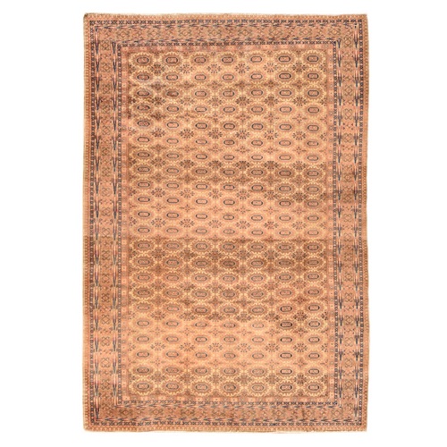 Beige, Vintage Turkish Sivas, 100% Wool, Hand Knotted, Plush, Distinct Abrash, Elephant Feet Design, Excellent Condition, Clean and Soft, Oriental 