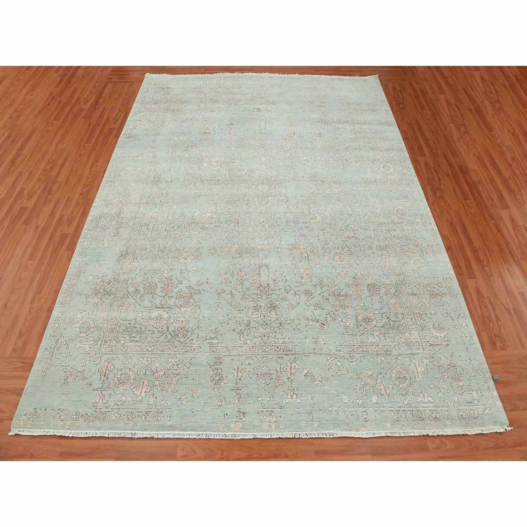 Heriz-Hand-Knotted-Rug-396425