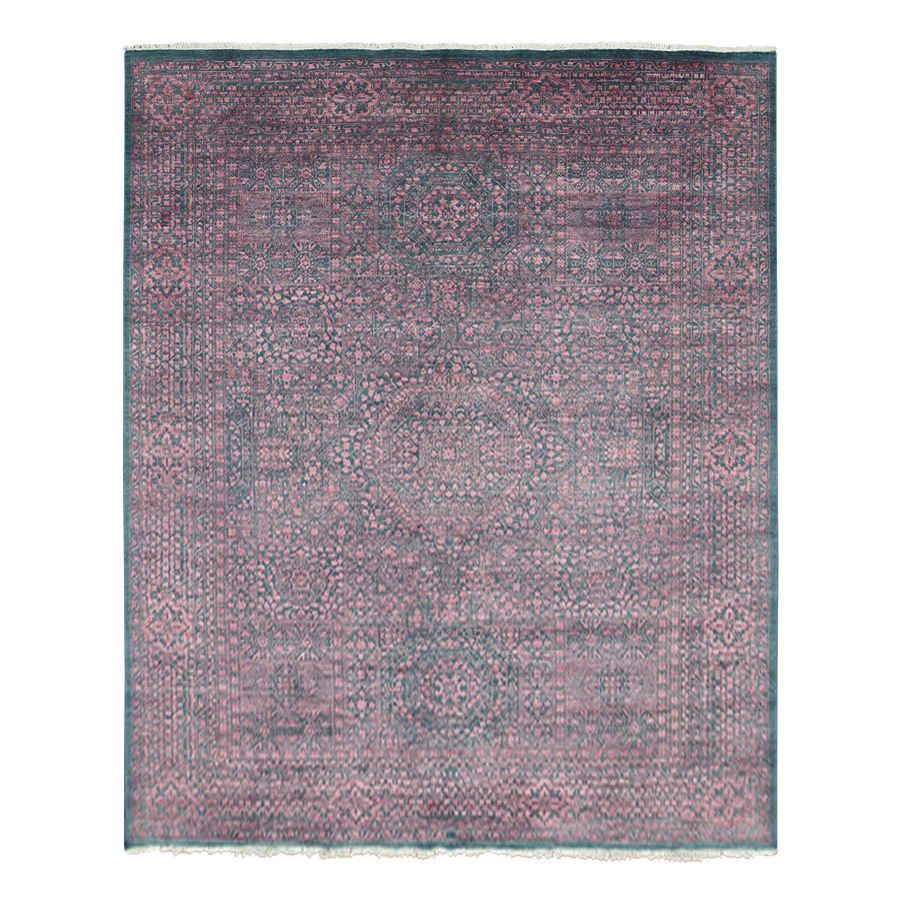 Mamluk-Hand-Knotted-Rug-396365