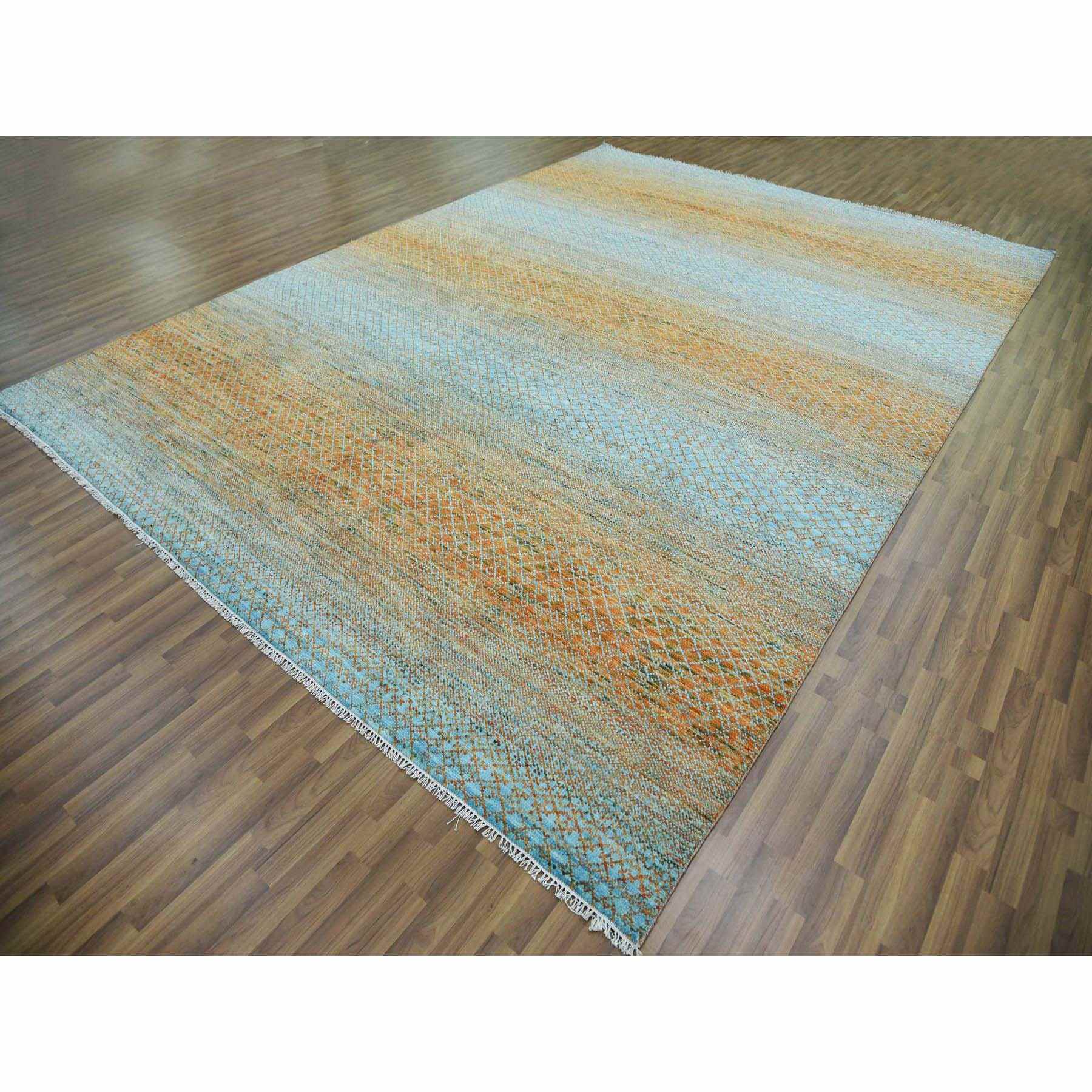 Modern-and-Contemporary-Hand-Knotted-Rug-395870