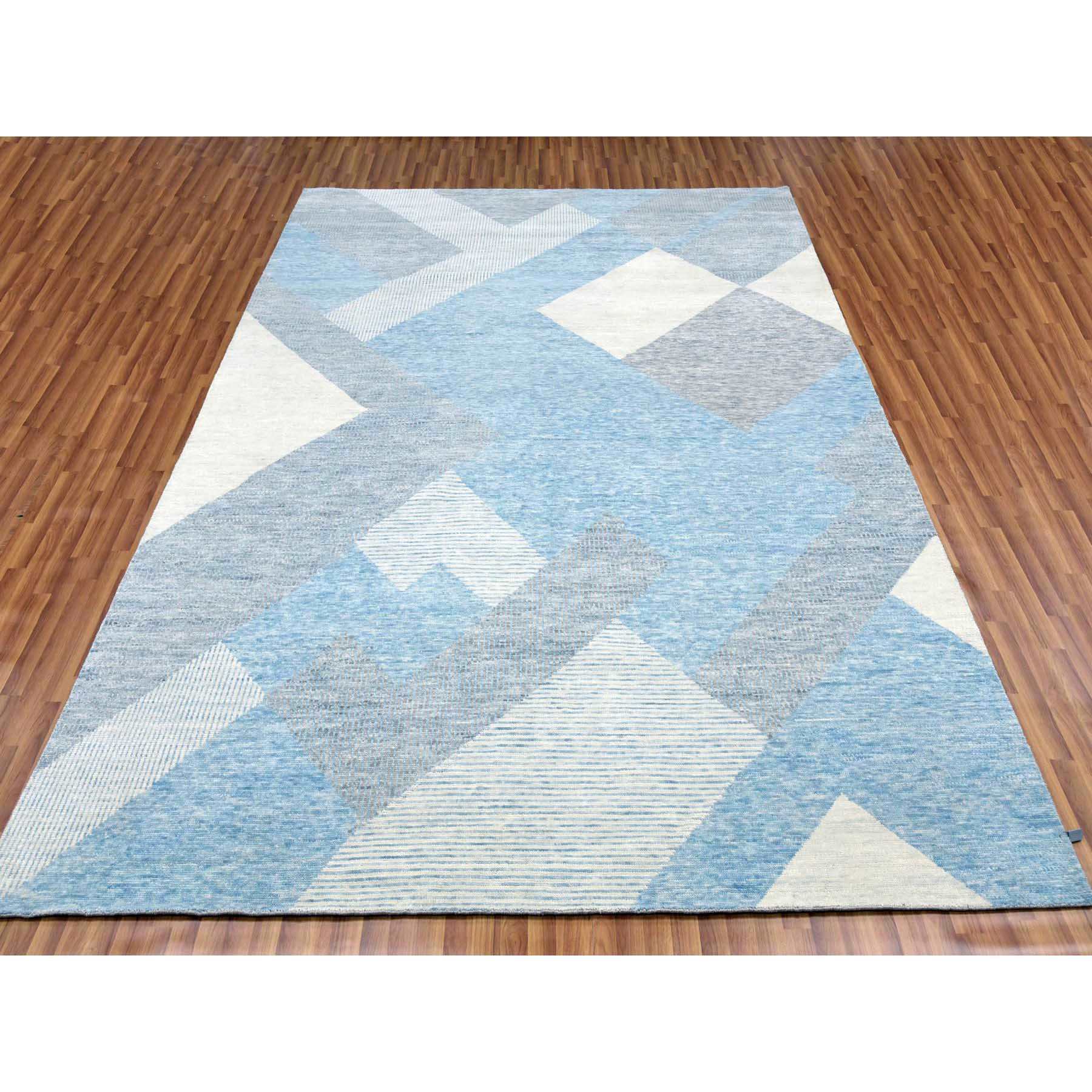 Modern-and-Contemporary-Hand-Knotted-Rug-396460
