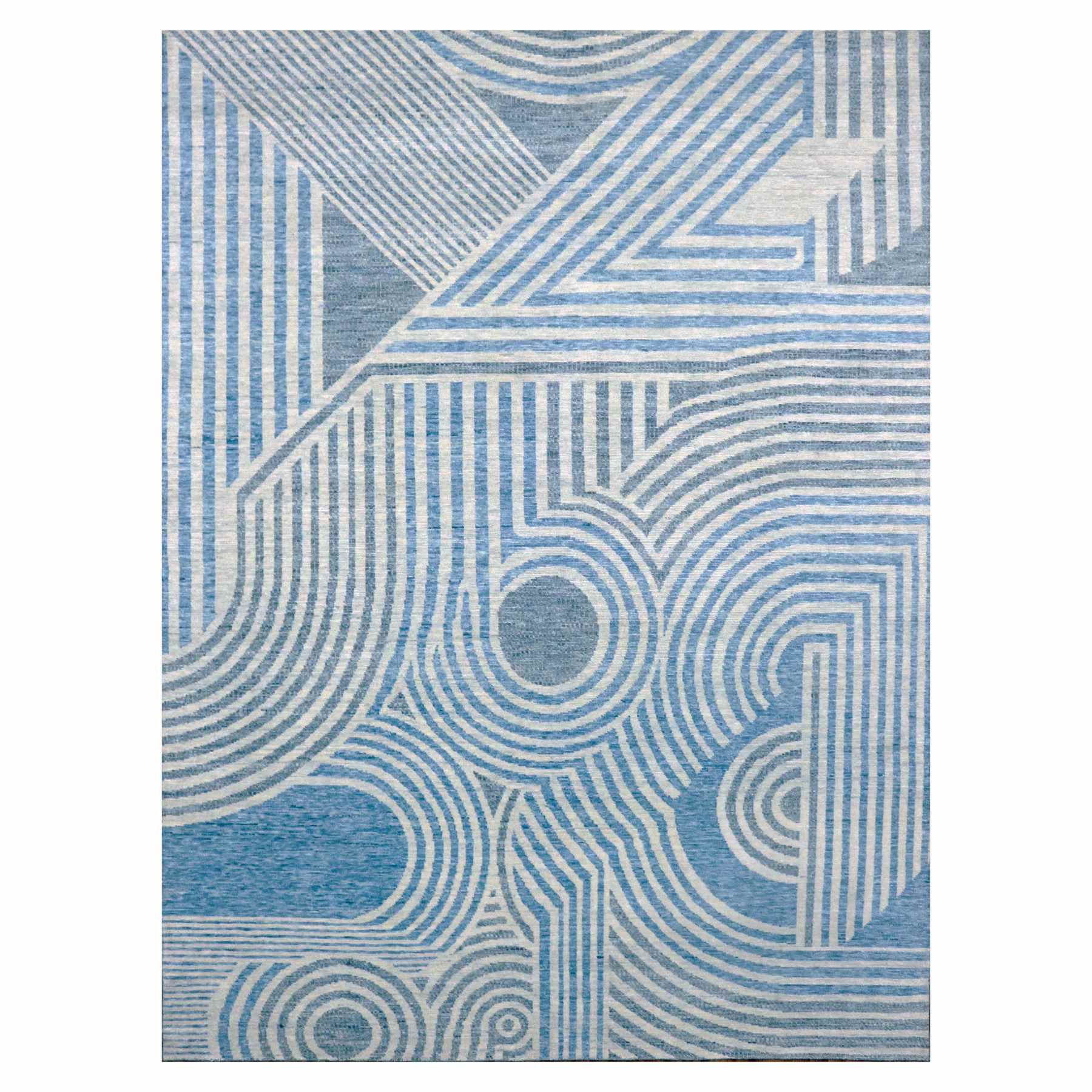 Modern-and-Contemporary-Hand-Knotted-Rug-396465