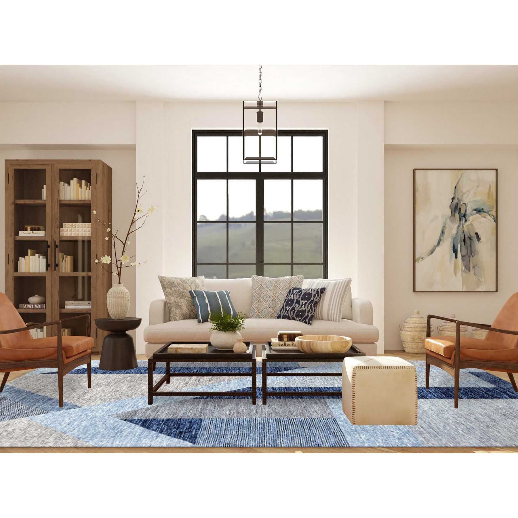 Modern-and-Contemporary-Hand-Knotted-Rug-396475