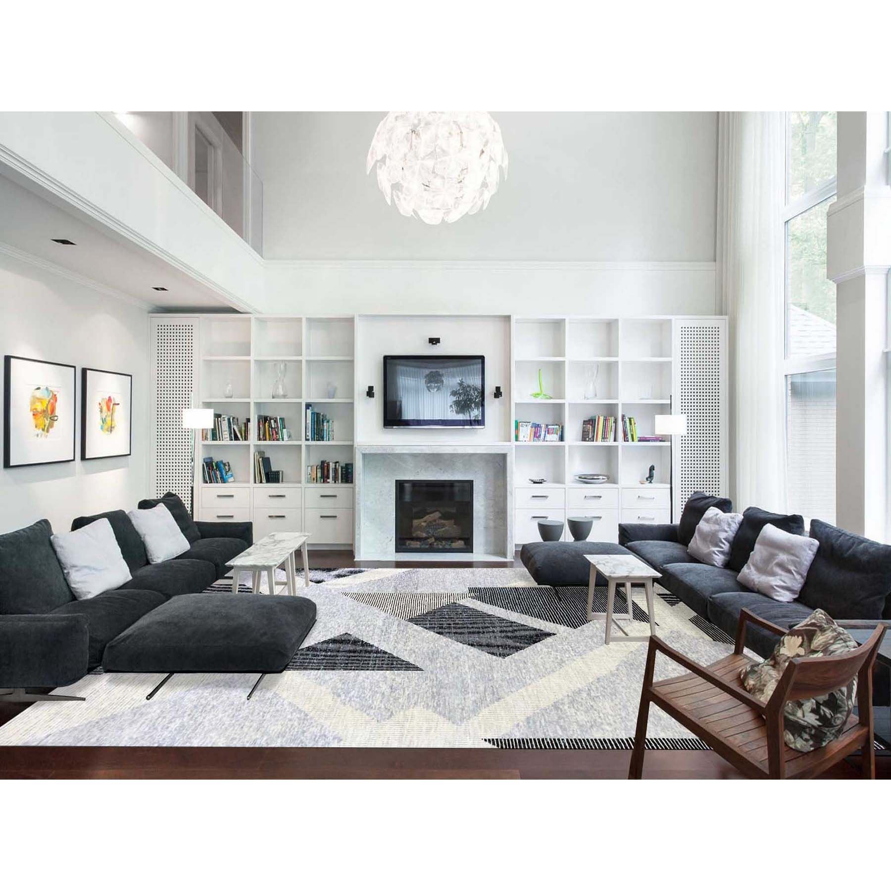 Modern-and-Contemporary-Hand-Knotted-Rug-396995