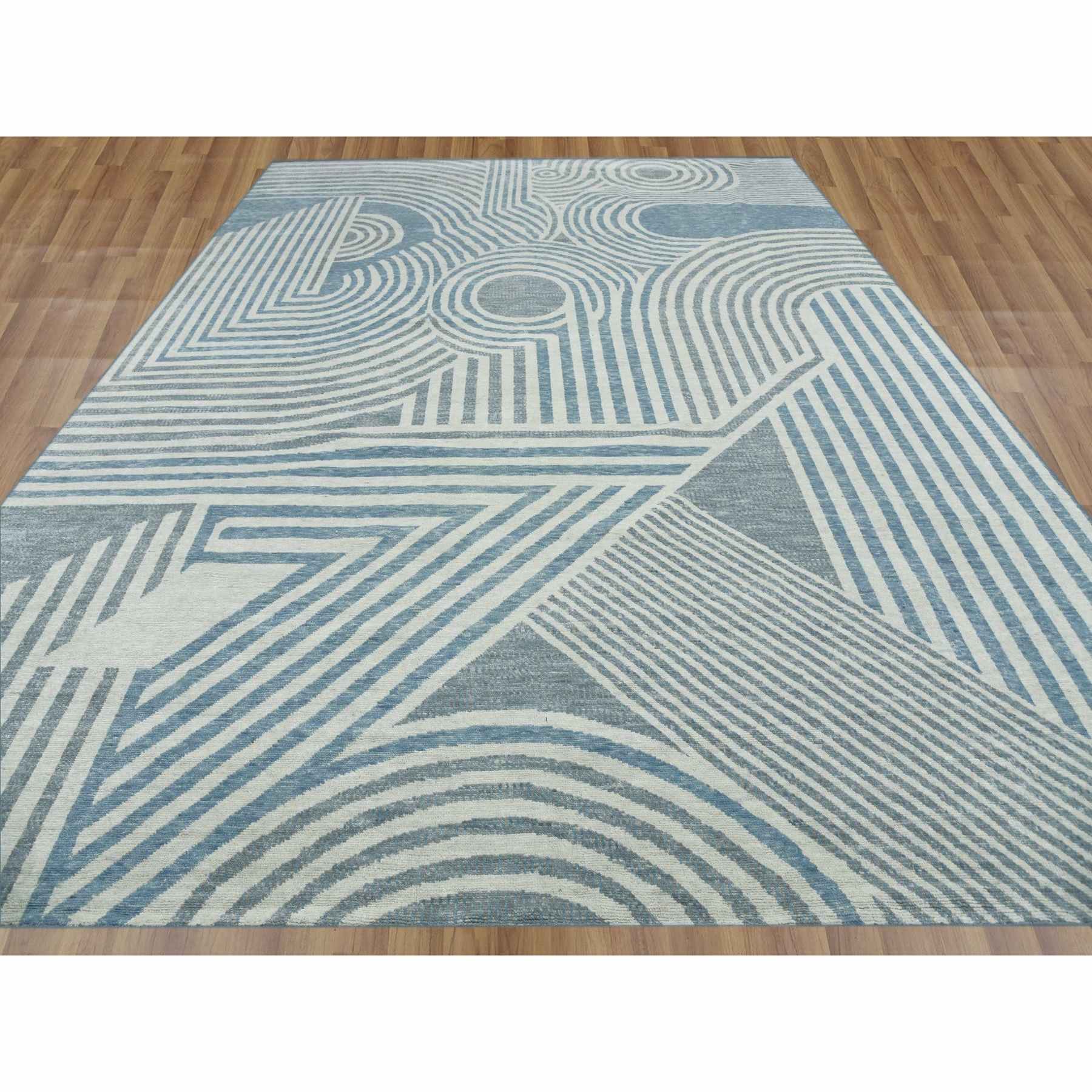 Modern-and-Contemporary-Hand-Knotted-Rug-397050