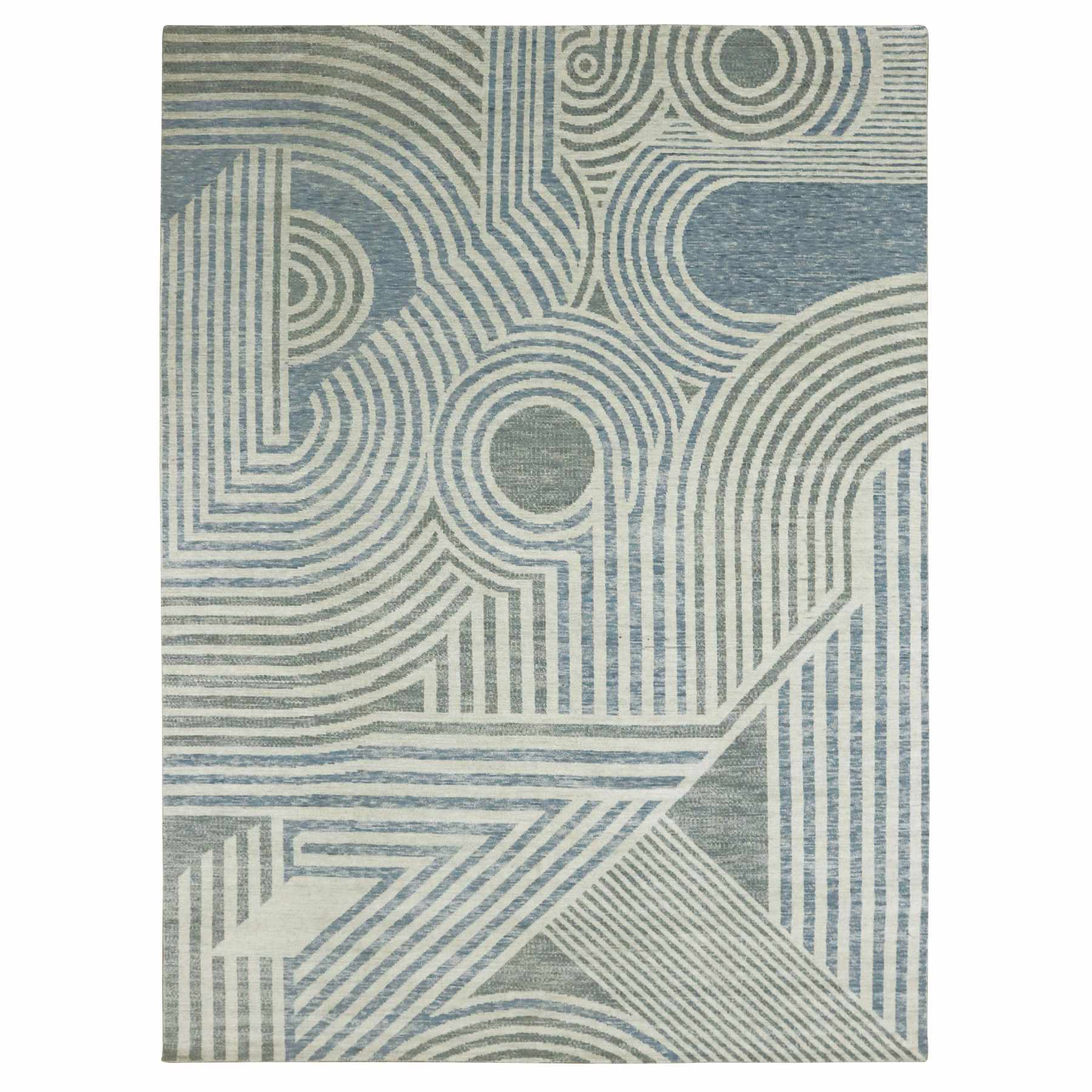 Modern-and-Contemporary-Hand-Knotted-Rug-397055