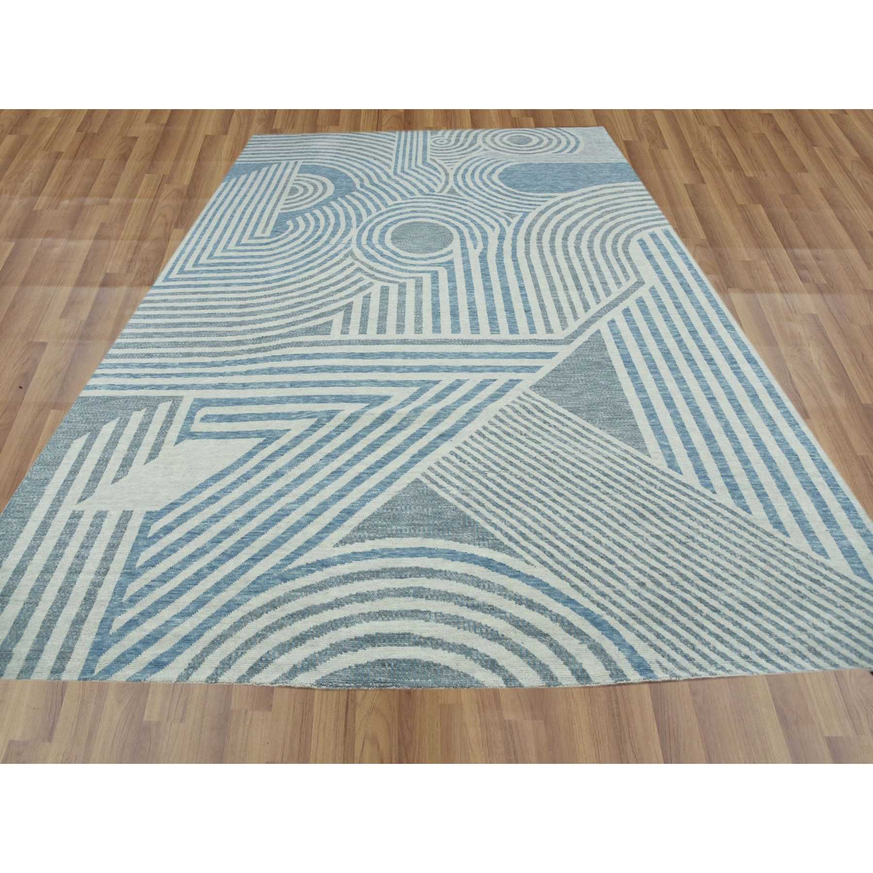 Modern-and-Contemporary-Hand-Knotted-Rug-397060