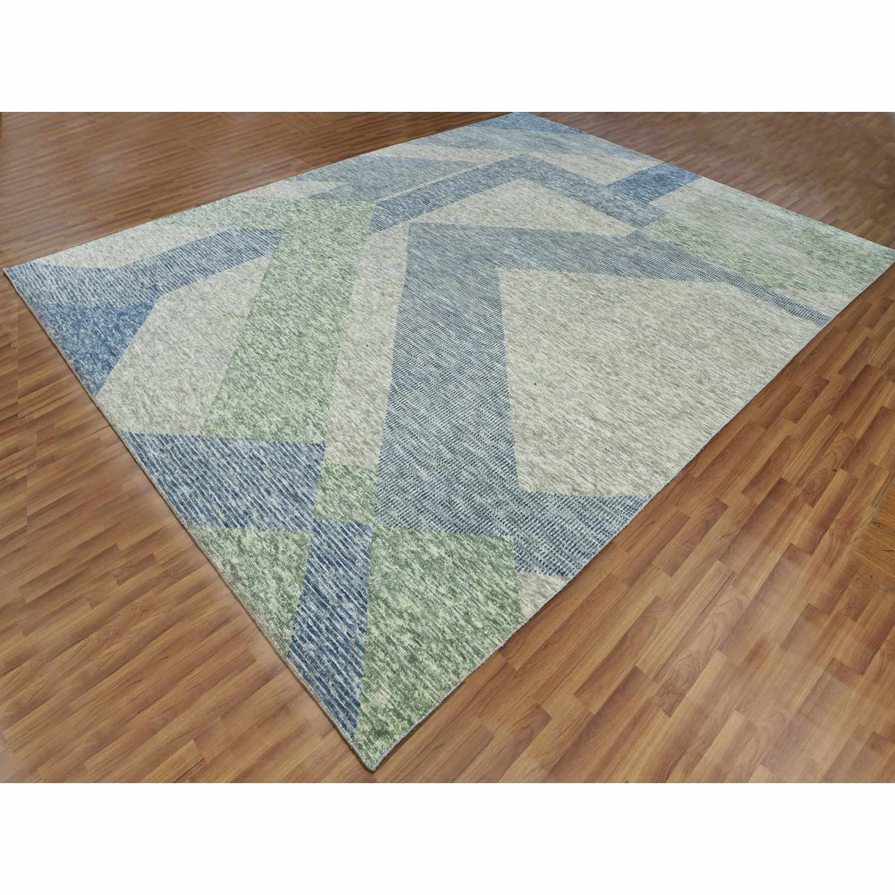 Modern-and-Contemporary-Hand-Knotted-Rug-397085